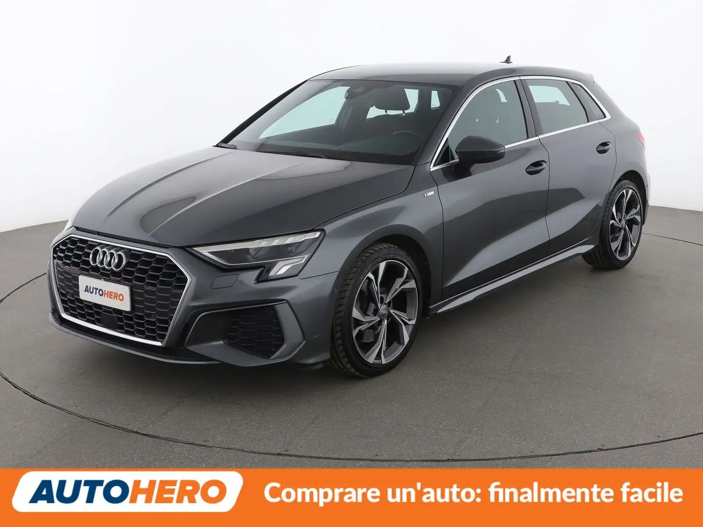 Audi A3 30 TDI S line edition Gris - 1