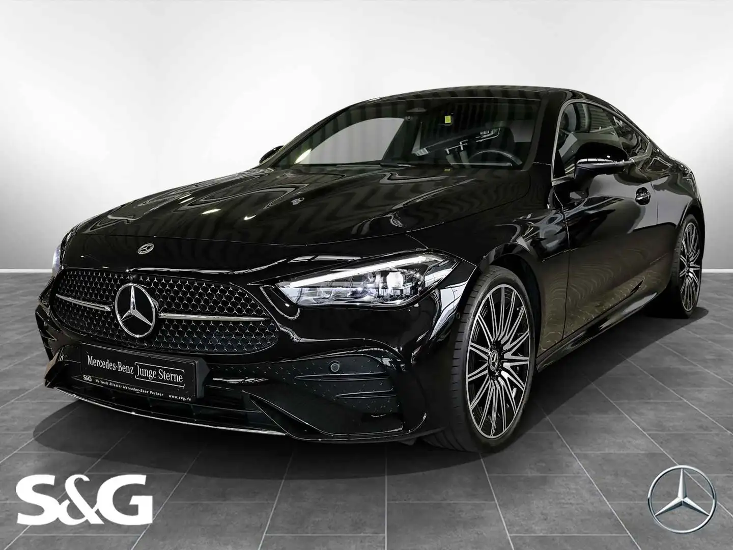 Mercedes-Benz CLE 220 d Coupé AMG AHK+PANO+TOTWINKEL+MEMORY Schwarz - 1