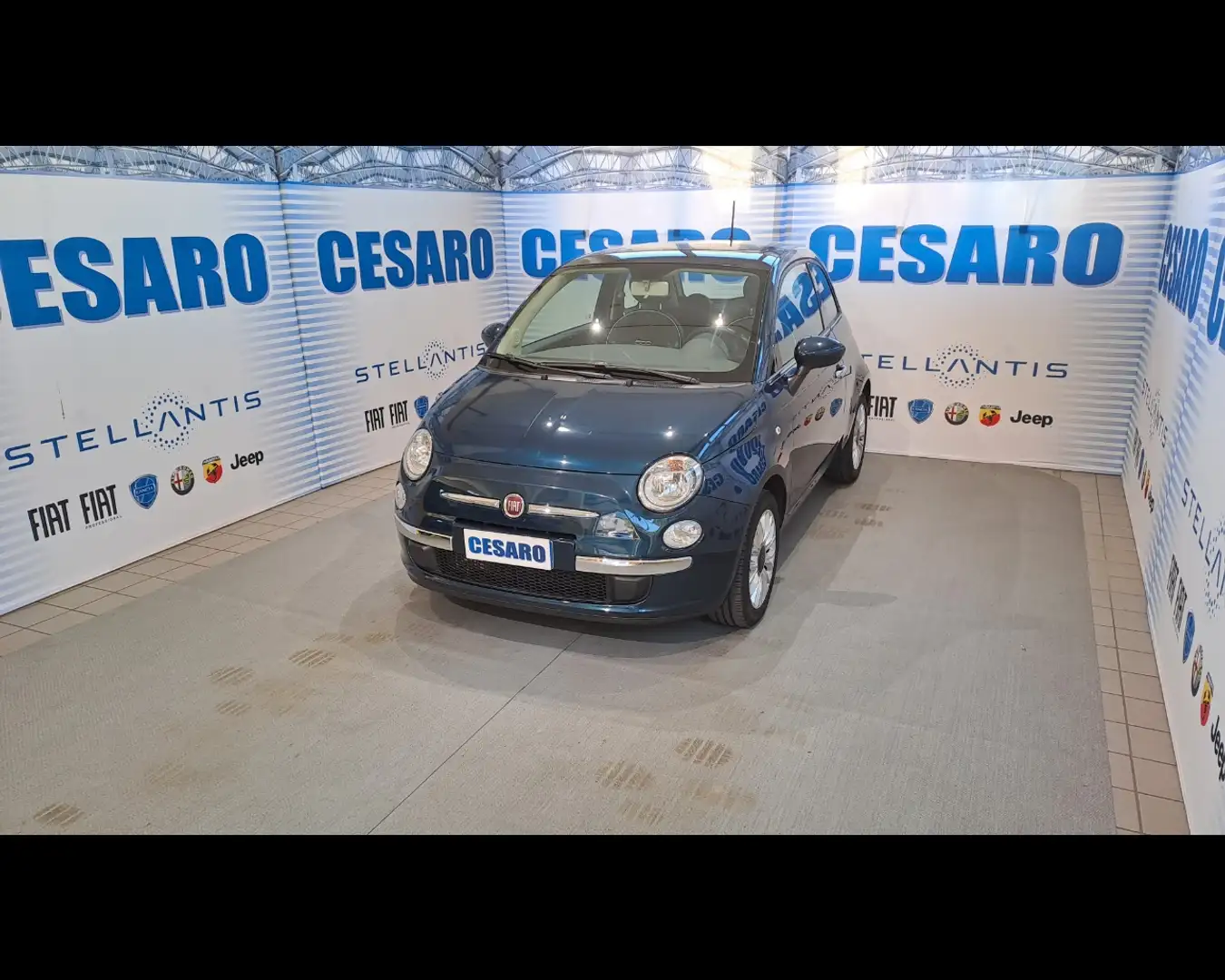 Fiat 500 1.3 Multijet Lounge Blauw - 2