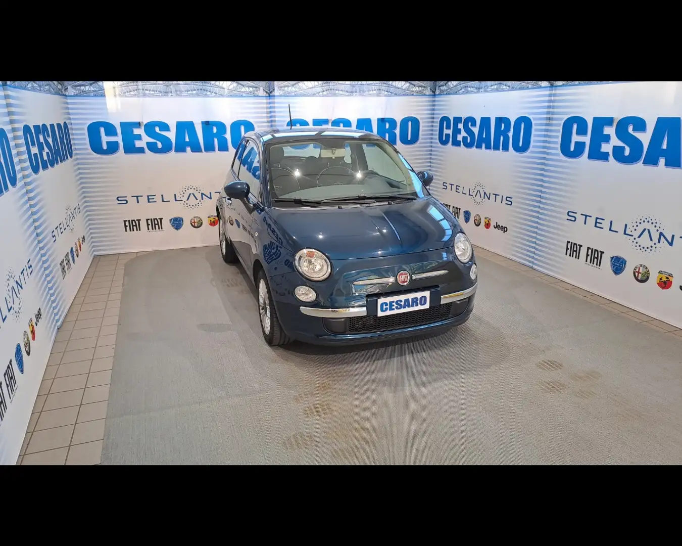 Fiat 500 1.3 Multijet Lounge Blauw - 1