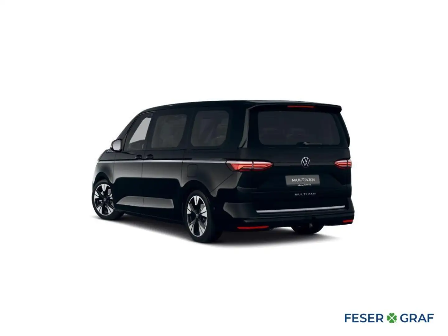 Volkswagen T7 Multivan Style 2,0l TDI SCR 110kW LÜ VORLAUF Schwarz - 2