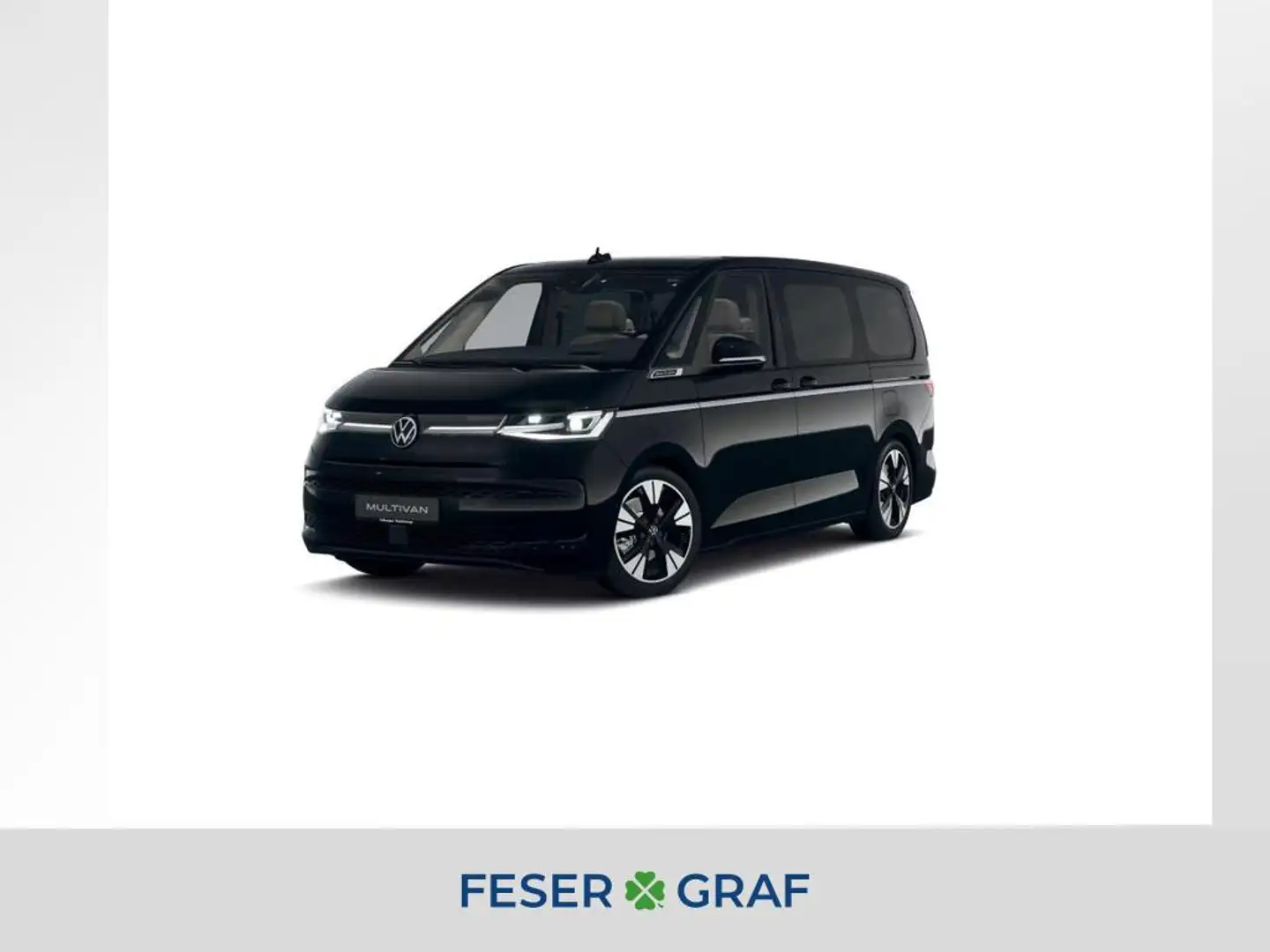 Volkswagen T7 Multivan Style 2,0l TDI SCR 110kW LÜ VORLAUF Schwarz - 1