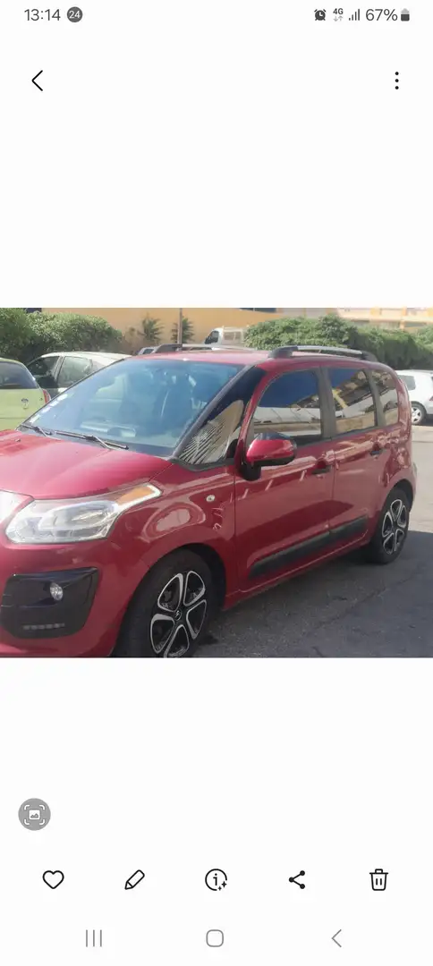 Citroen C3 Picasso C3 Picasso VTi 120 Music Touch Rouge - 1