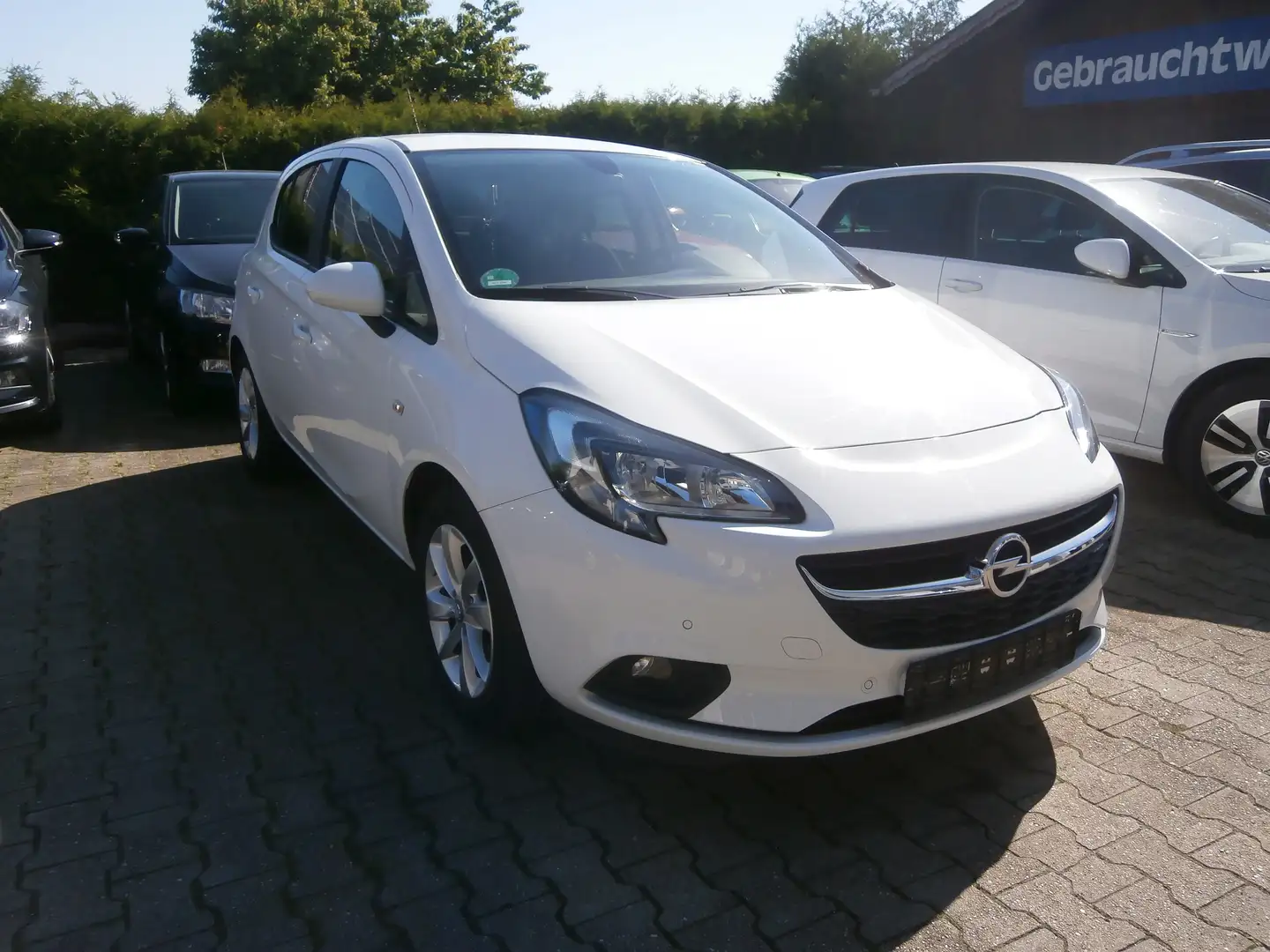 Opel Corsa 1.4 Turbo Start/Stop On Klima LM-Felgen ZV+FB Blanc - 1