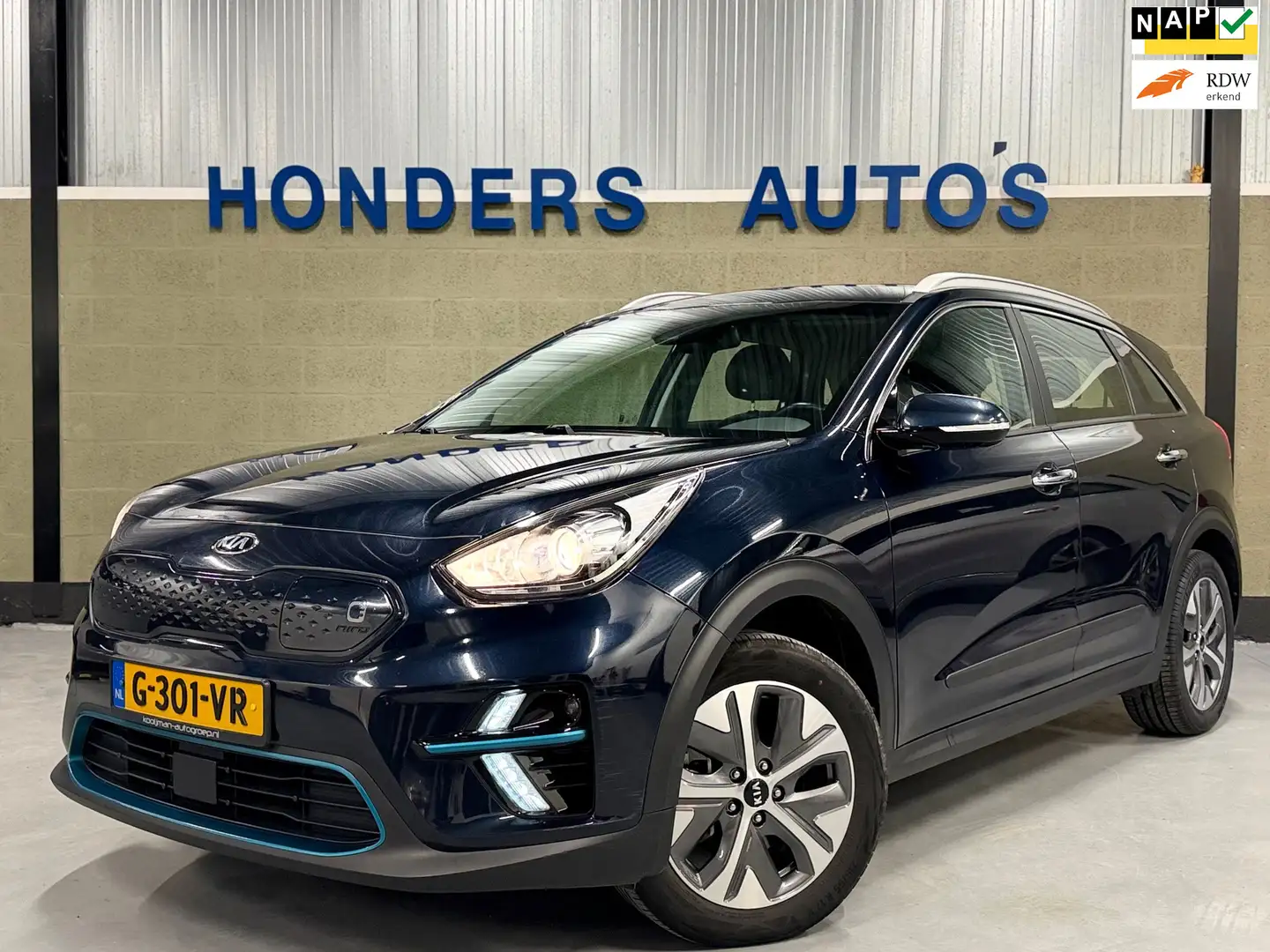Kia e-Niro DynamicLine 64 kWh I SOH 91% I TREKHAAK I INCL BTW Bleu - 1