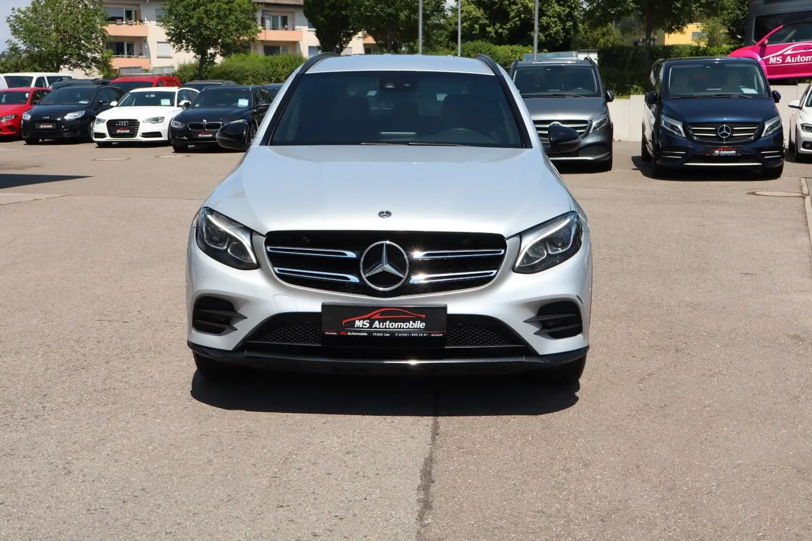 Mercedes-Benz GLC 220 d 4-Matic AMG Line Kamera_Navi_Ambiente Silber - 2