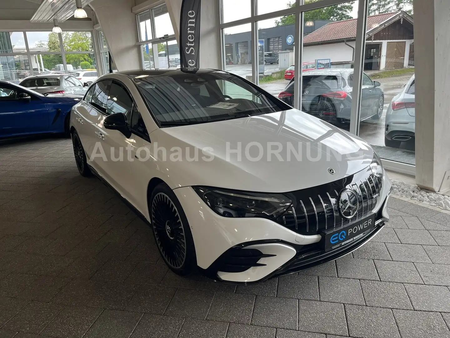 Mercedes-Benz EQE 43 EQE 43 4M Premium P/Hyperscreen/21"/Nappa/Carbon Blanco - 2