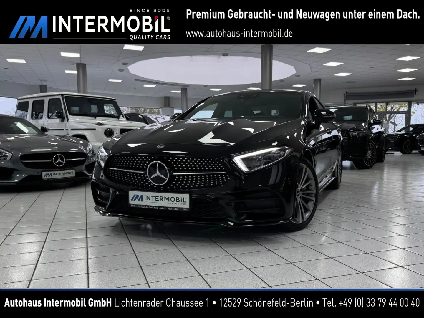 Mercedes-Benz CLS 450 4Matic AMG*Night*360°*Leder*Widescreen* Schwarz - 1