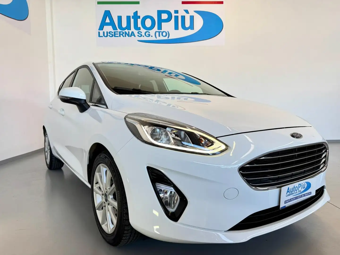 Ford Fiesta Fiesta VII 2017 5p 5p 1.1 Titanium 85cv Blanc - 1
