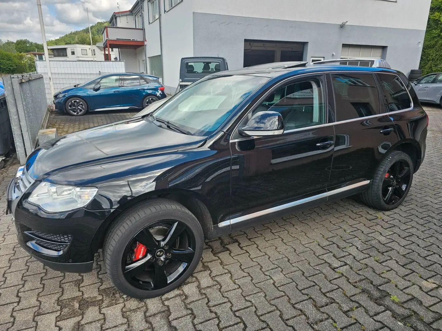 Volkswagen Touareg V6 TDI/Vollausstattung/Pano/Leder/AHK/ Siyah - 2