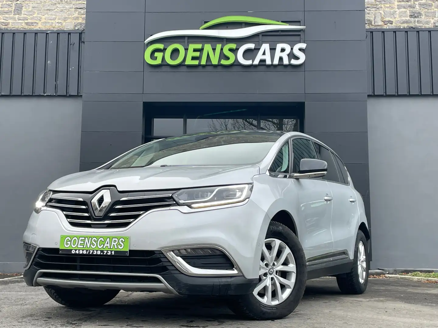 Renault Espace Espace 1.6dCi Full LED,Cruise,Toit Pano,GPS Zilver - 1