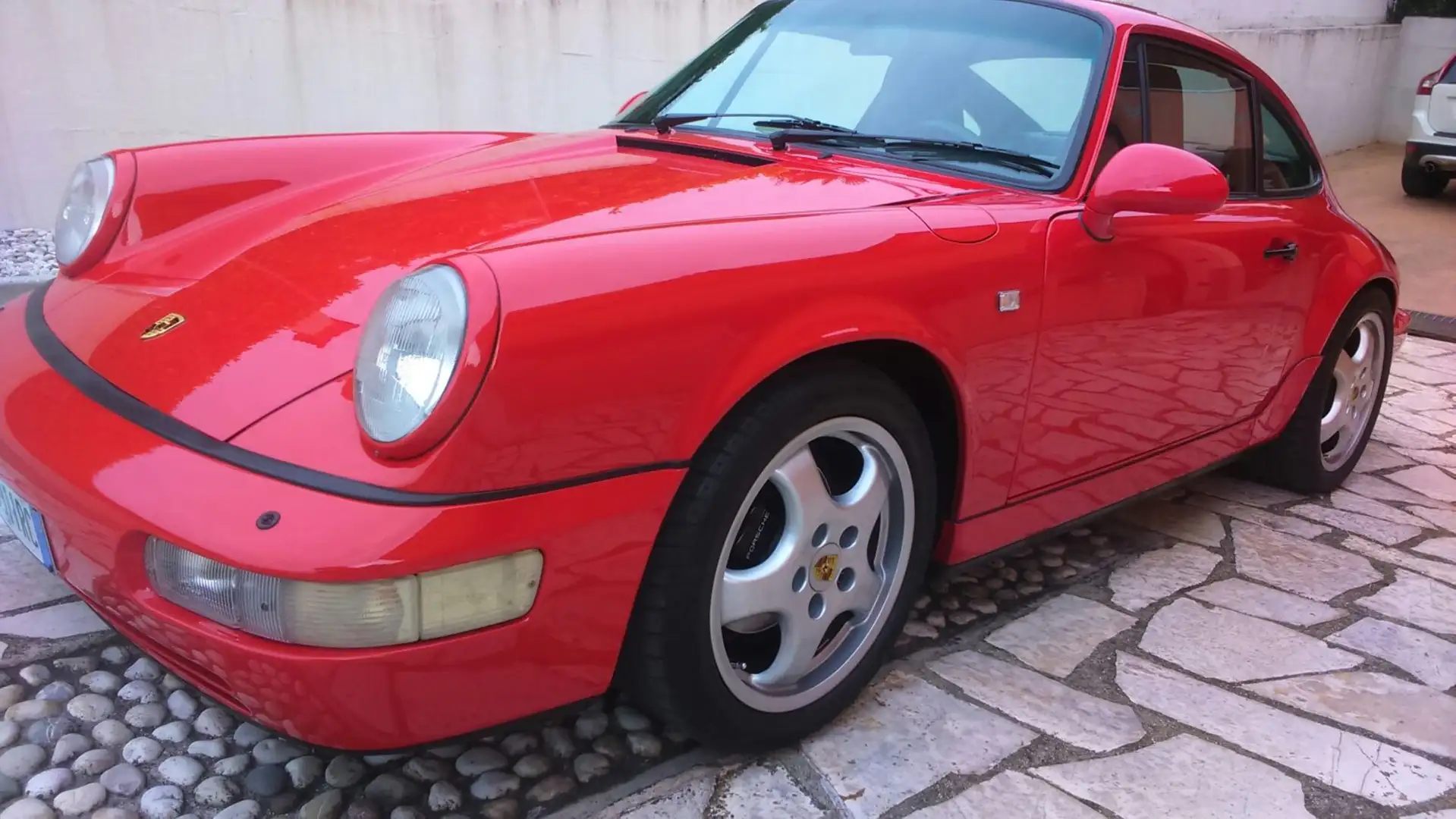 Porsche 964 911 Cabrio 3.6 Carrera 4 Rosso - 2