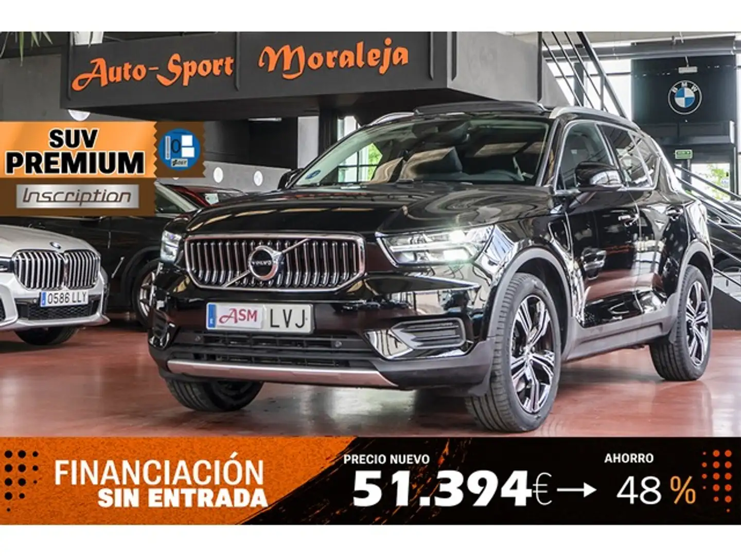 Volvo XC40 T4 Recharge Inscription Aut. Negro - 1