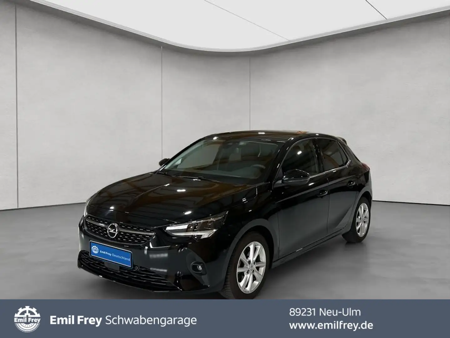 Opel Corsa 1.2 Direct Inj Turbo Aut. Elegance TWA*TEMP Schwarz - 1
