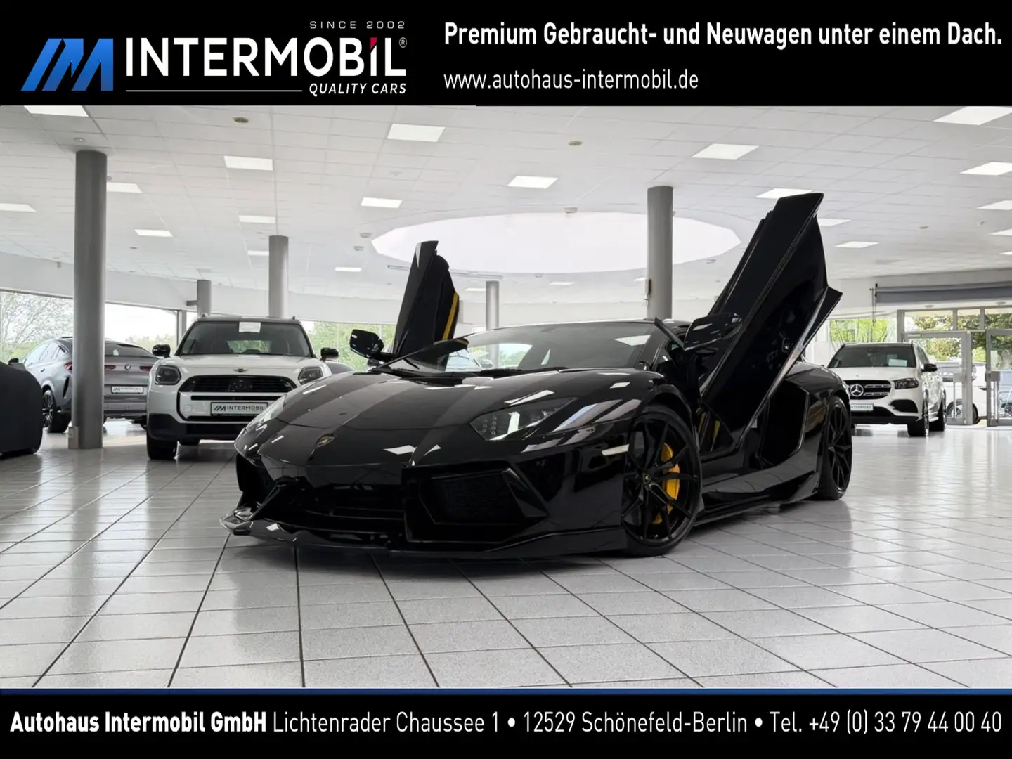Lamborghini Aventador LP700-4*SV Body*Keramik*Lift* Schwarz - 1