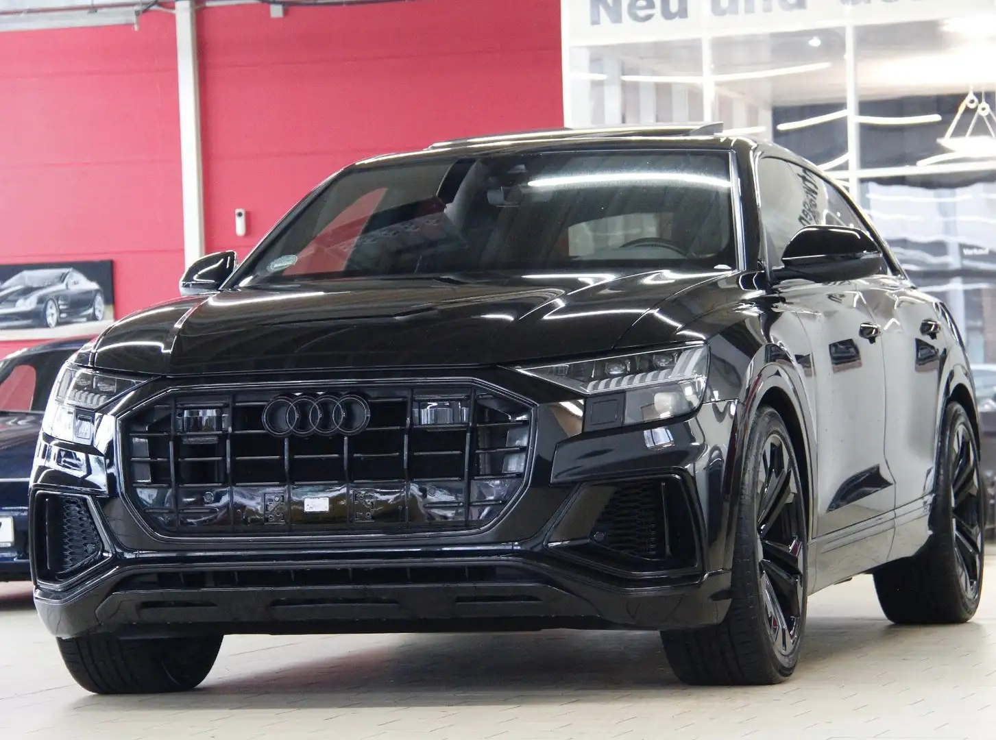 Audi Q8 50 TDi S-LiNE BLACK*MATRiX*SPUR*B&O*PANO*LUFT Noir - 1
