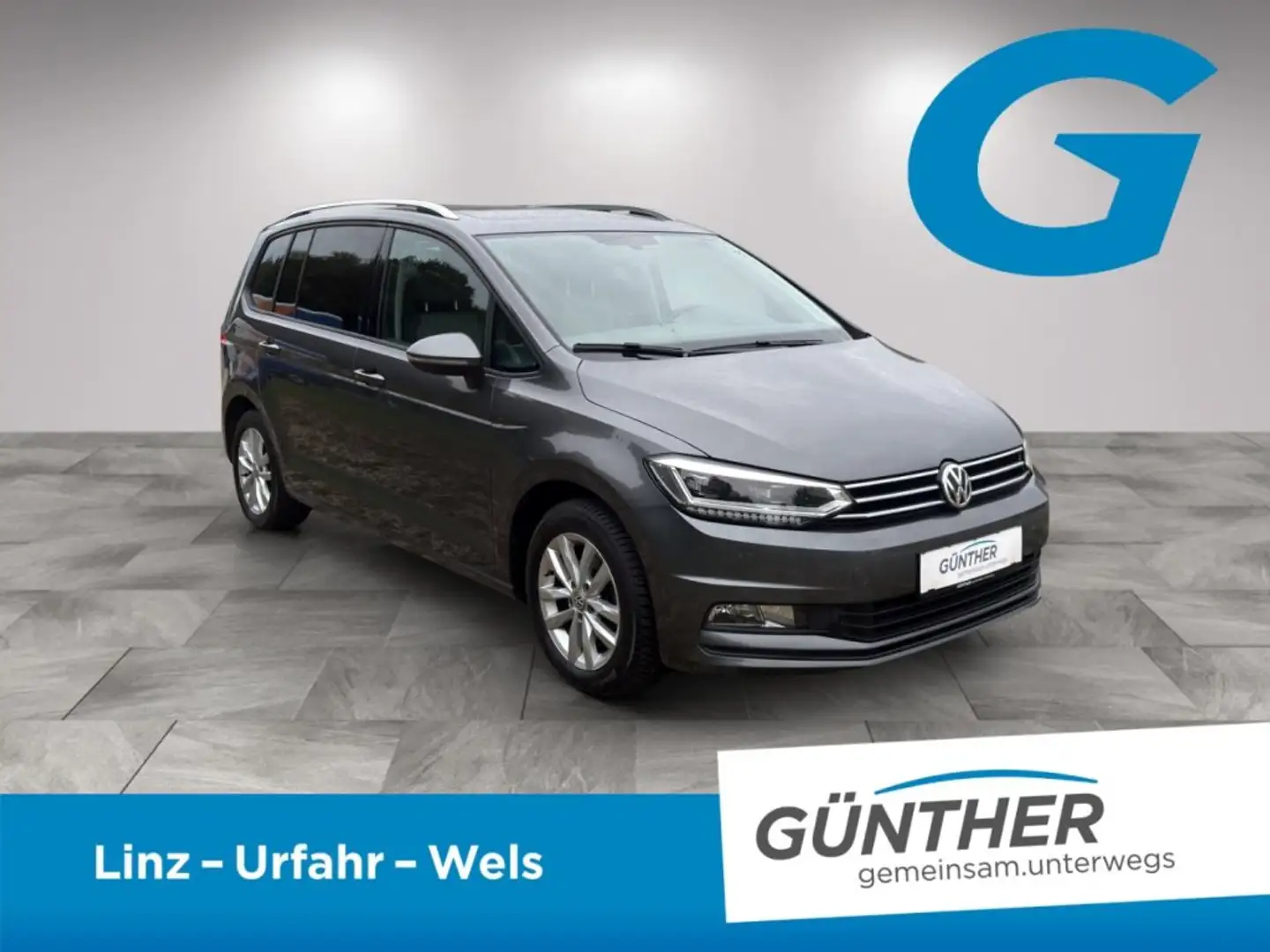 Volkswagen Touran Comfortline 1.6 TDI BlueMotion Grau - 2