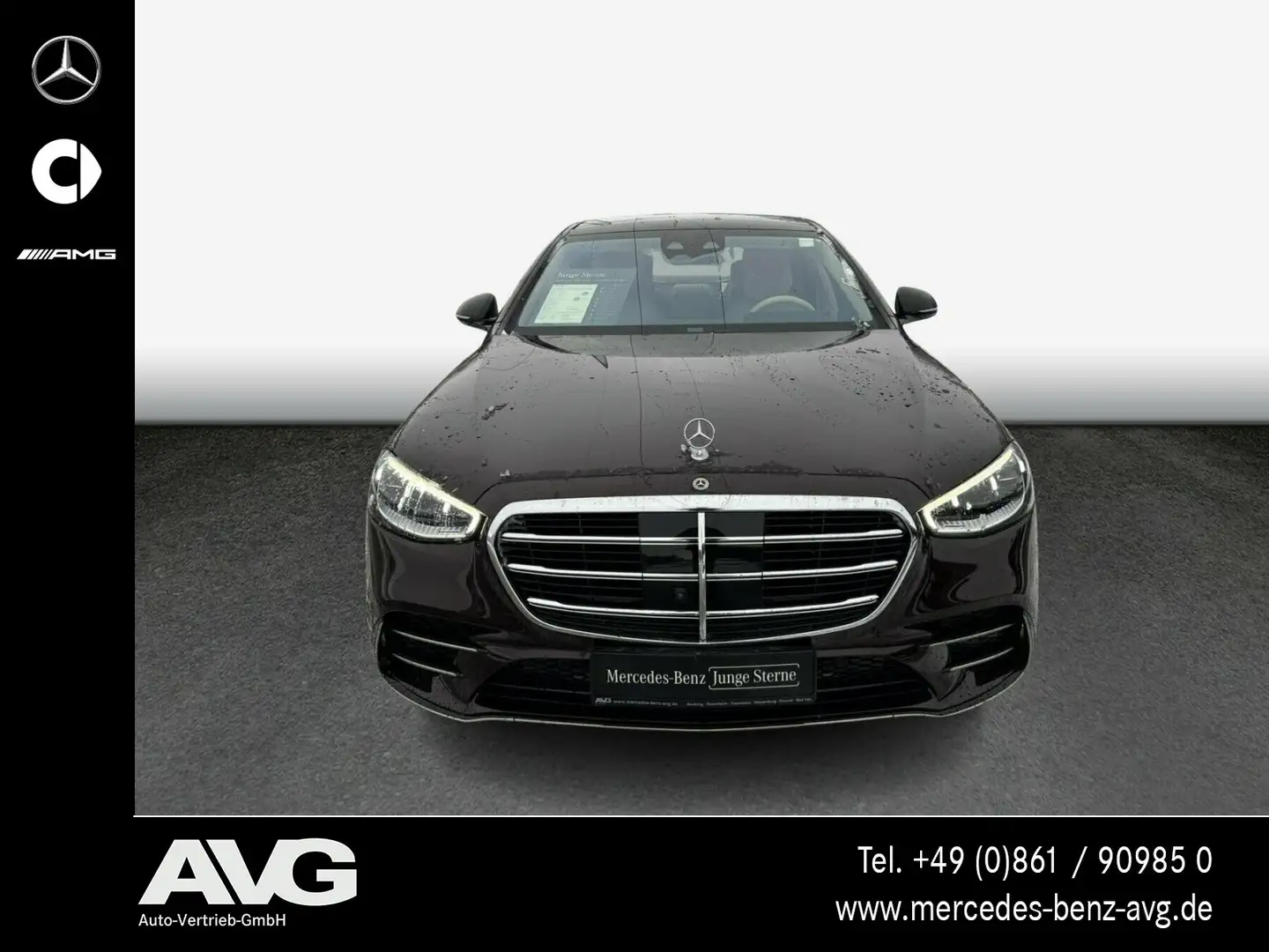 Mercedes-Benz S 580 S 580 4M Lim AMG Pano Night 306° Burm HA-Lenk Rot - 2