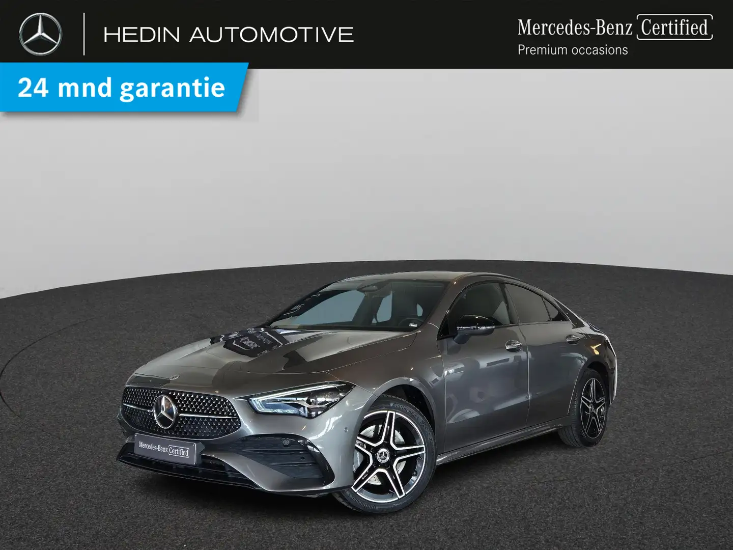 Mercedes-Benz CLA 250 e Coupé AMG Line | Nightpack | Verwarmde Zetels | Grijs - 1