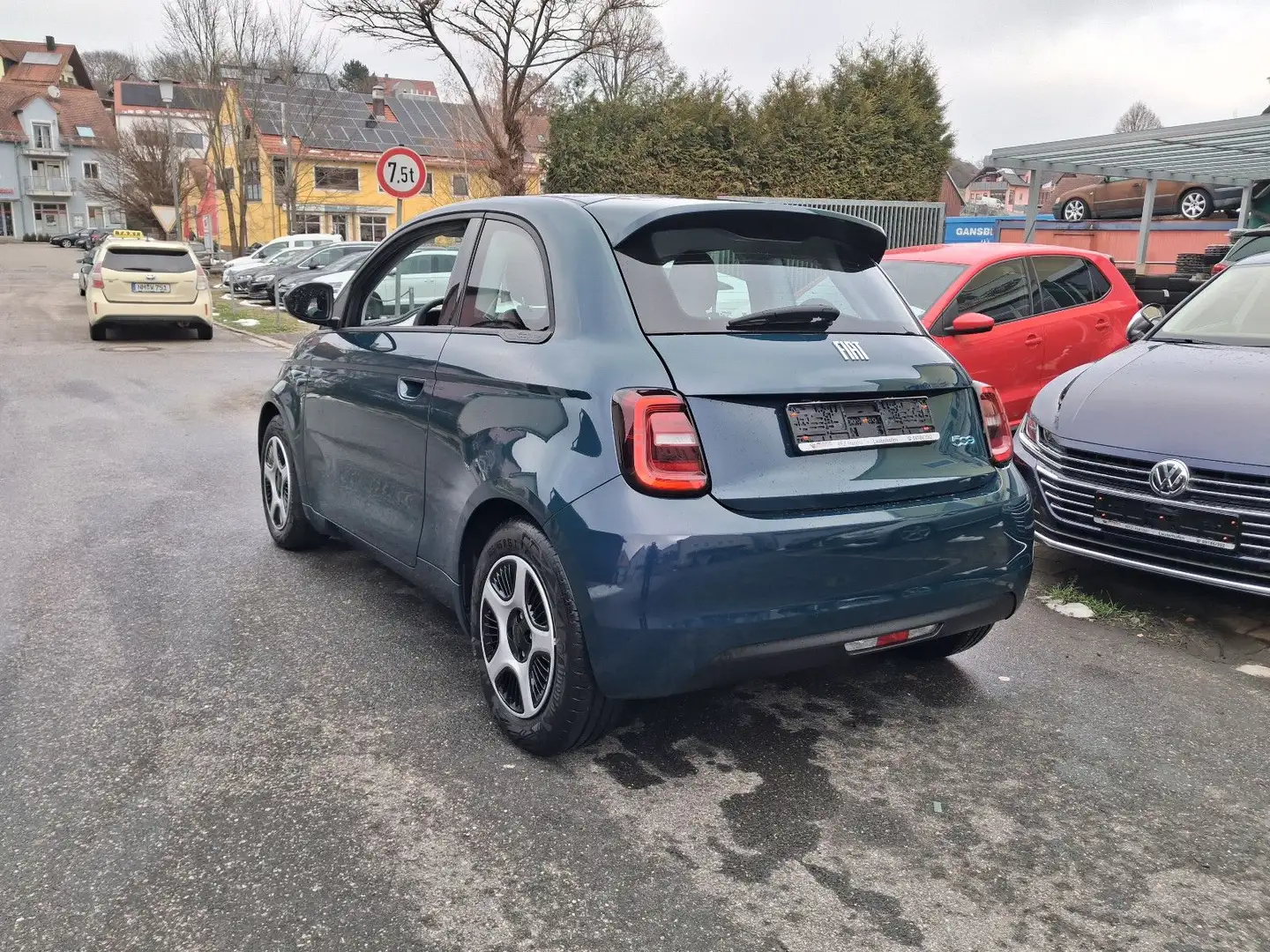 Fiat 500e ELEKTRO Action FARBDISPLAY+DAB+UConnect Grün - 2