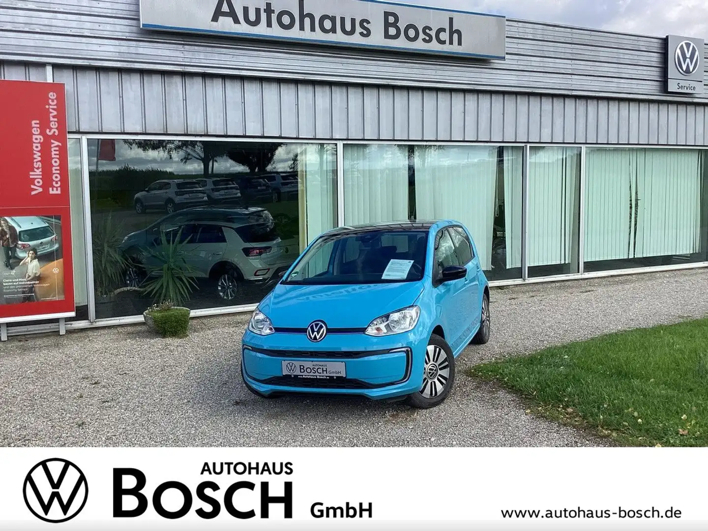 Volkswagen e-up! Max CCS SHZ RFK Tempomat PDC Alu Bluetooth Bleu - 1