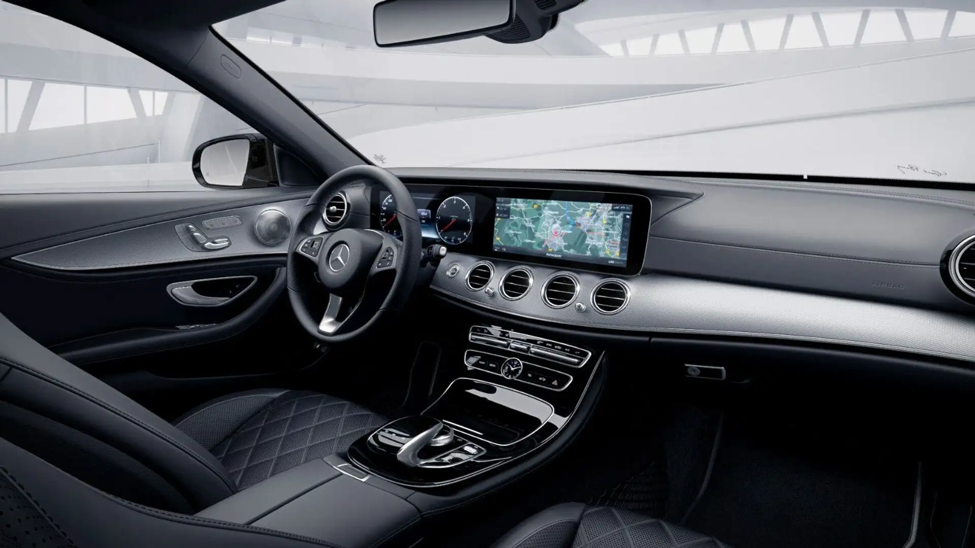 Mercedes-Benz E 350 d AMG PANO*AHK*Sitzkl*Massag*TV*Softc*360° Grau - 2