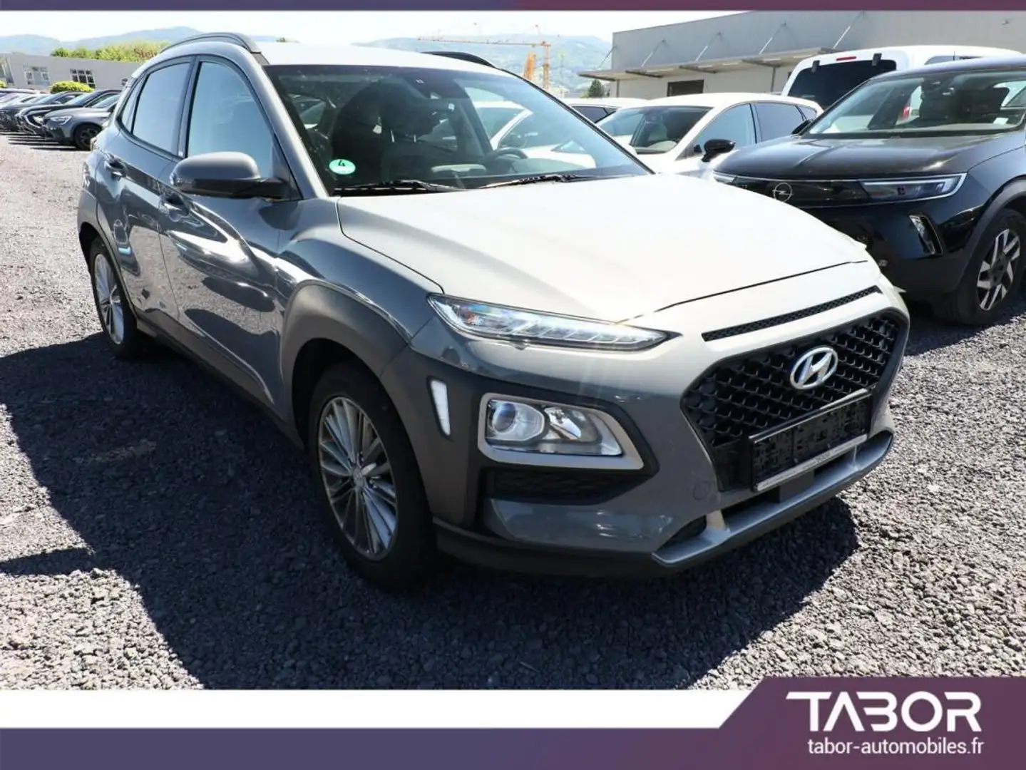 Hyundai KONA 1.0 T-GDI 120 YES! GPS LaneAs PDC Gris - 2