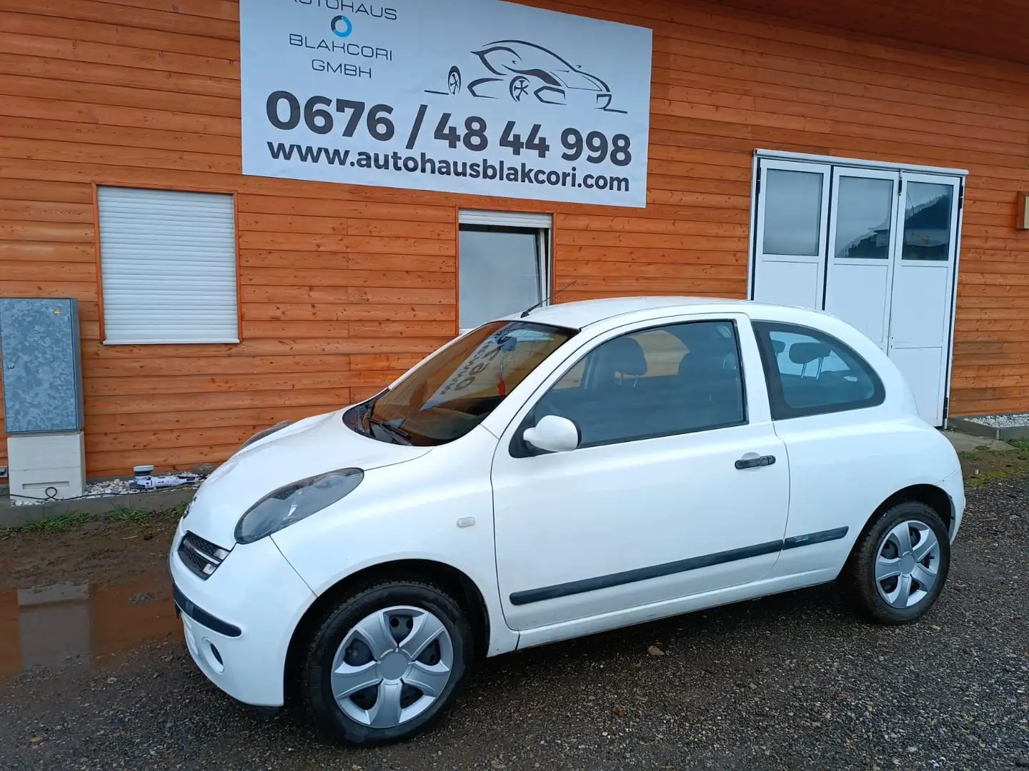 Nissan Micra 1,2 16V visia plus Weiß - 2