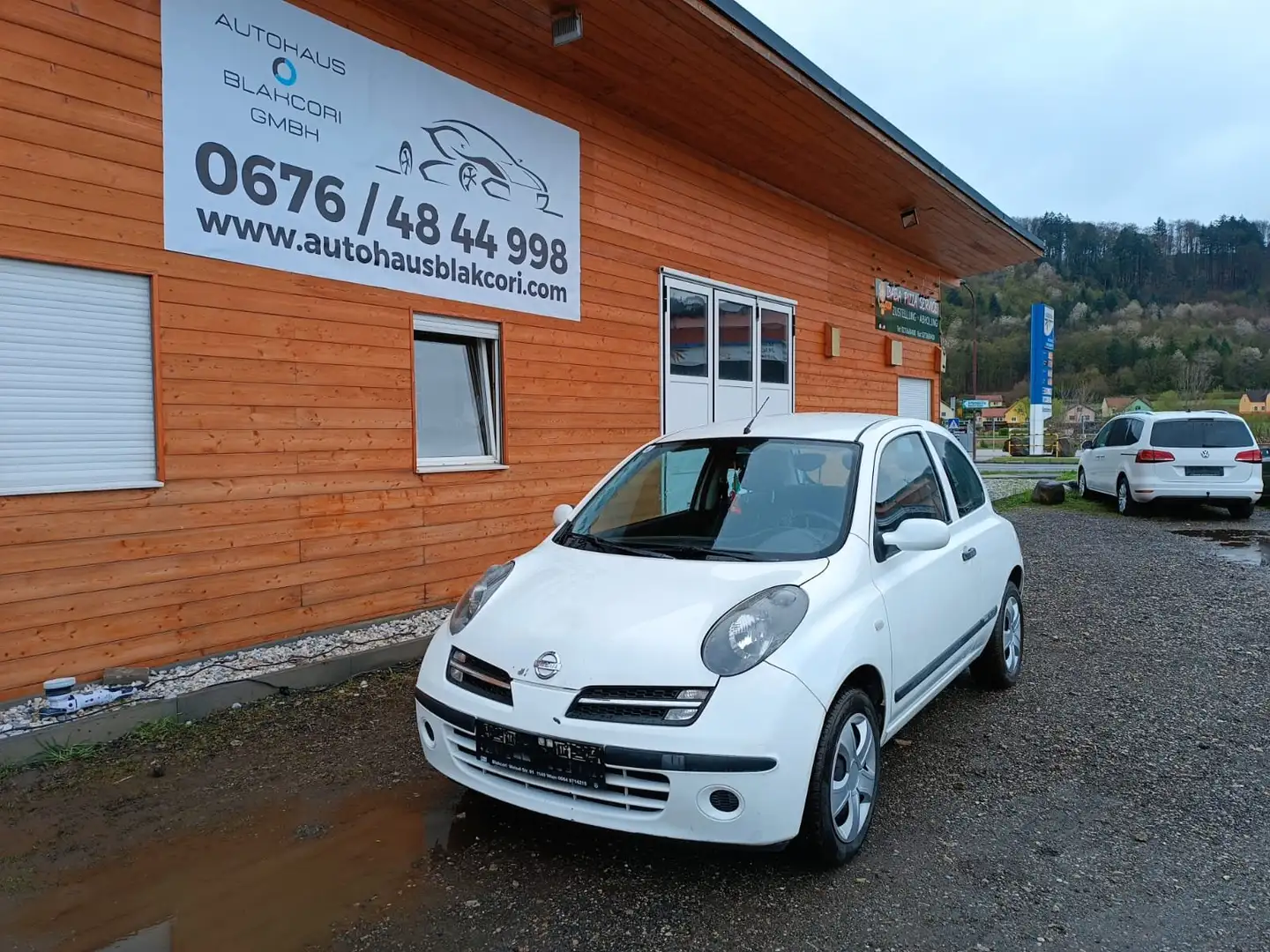 Nissan Micra 1,2 16V visia plus Blanc - 1