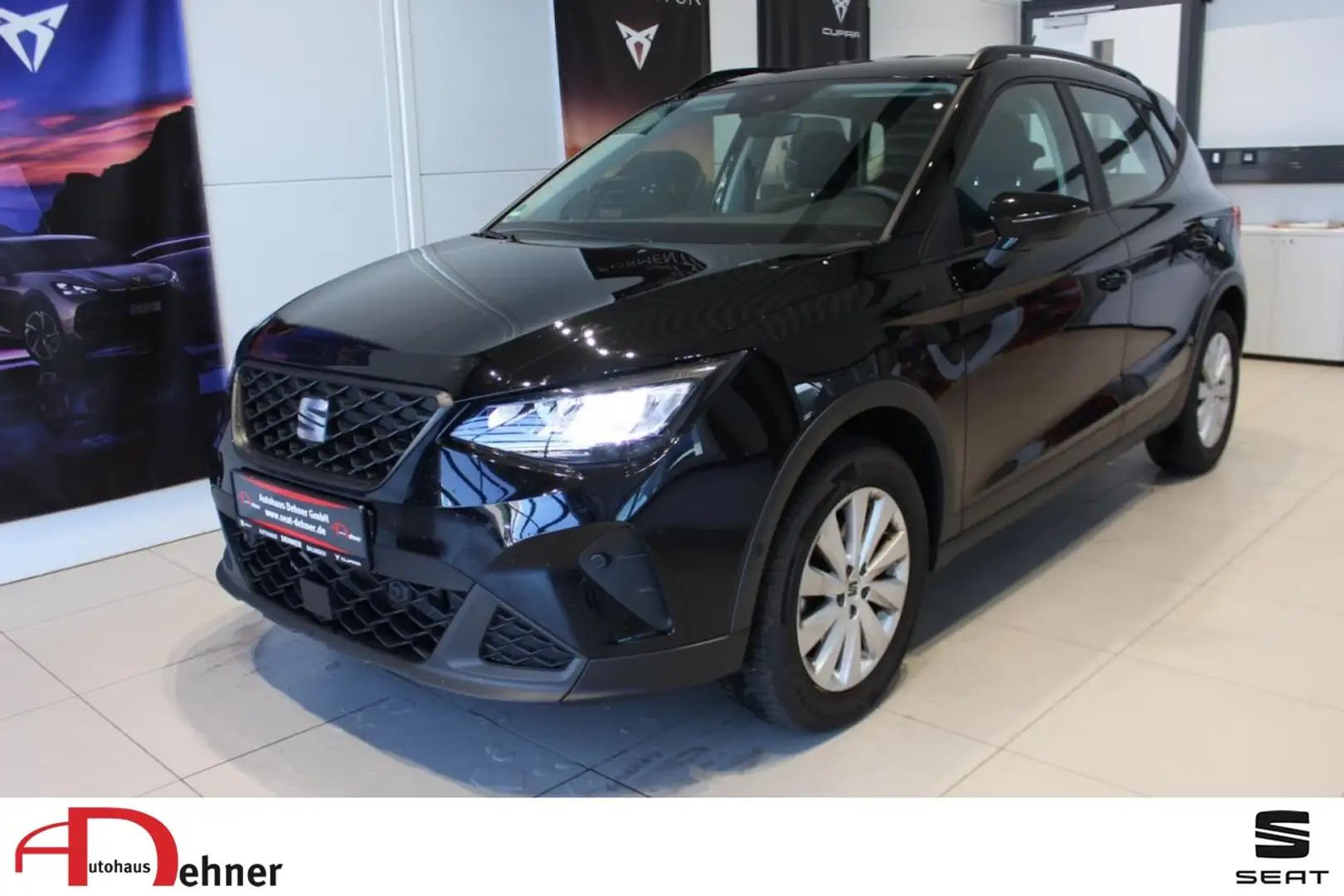 SEAT Arona Style 1.0 TSI DSG PDC+KESSY+CARPLAY+GJR Klima Schwarz - 1