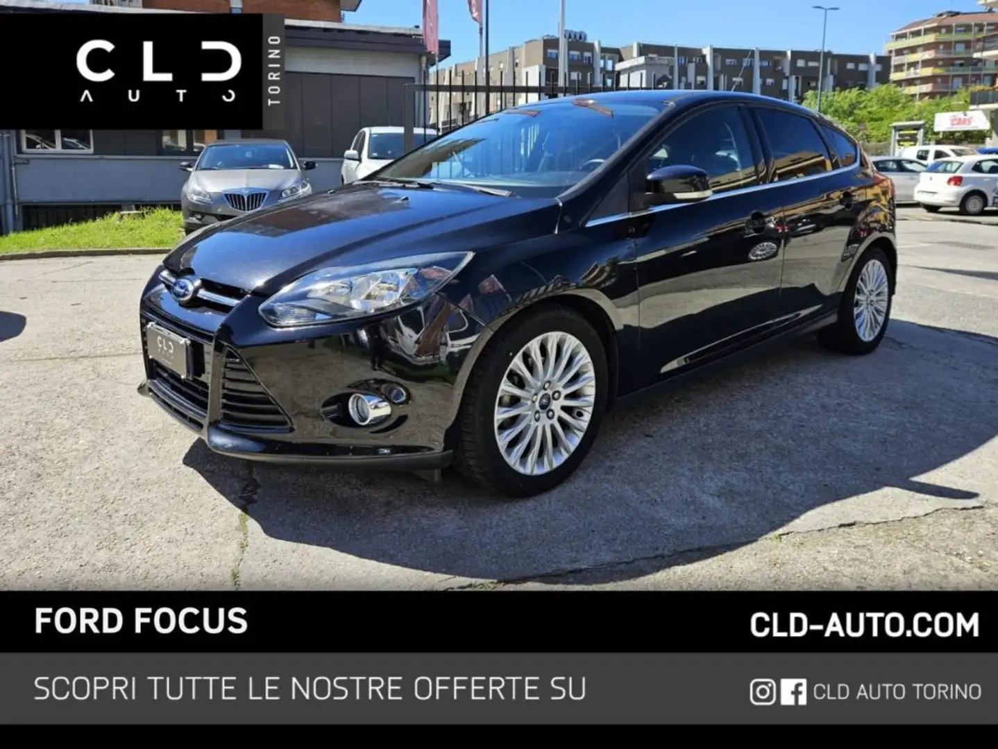 Ford Focus 1.0 EcoBoost 125 CV Start&Stop Black - 1