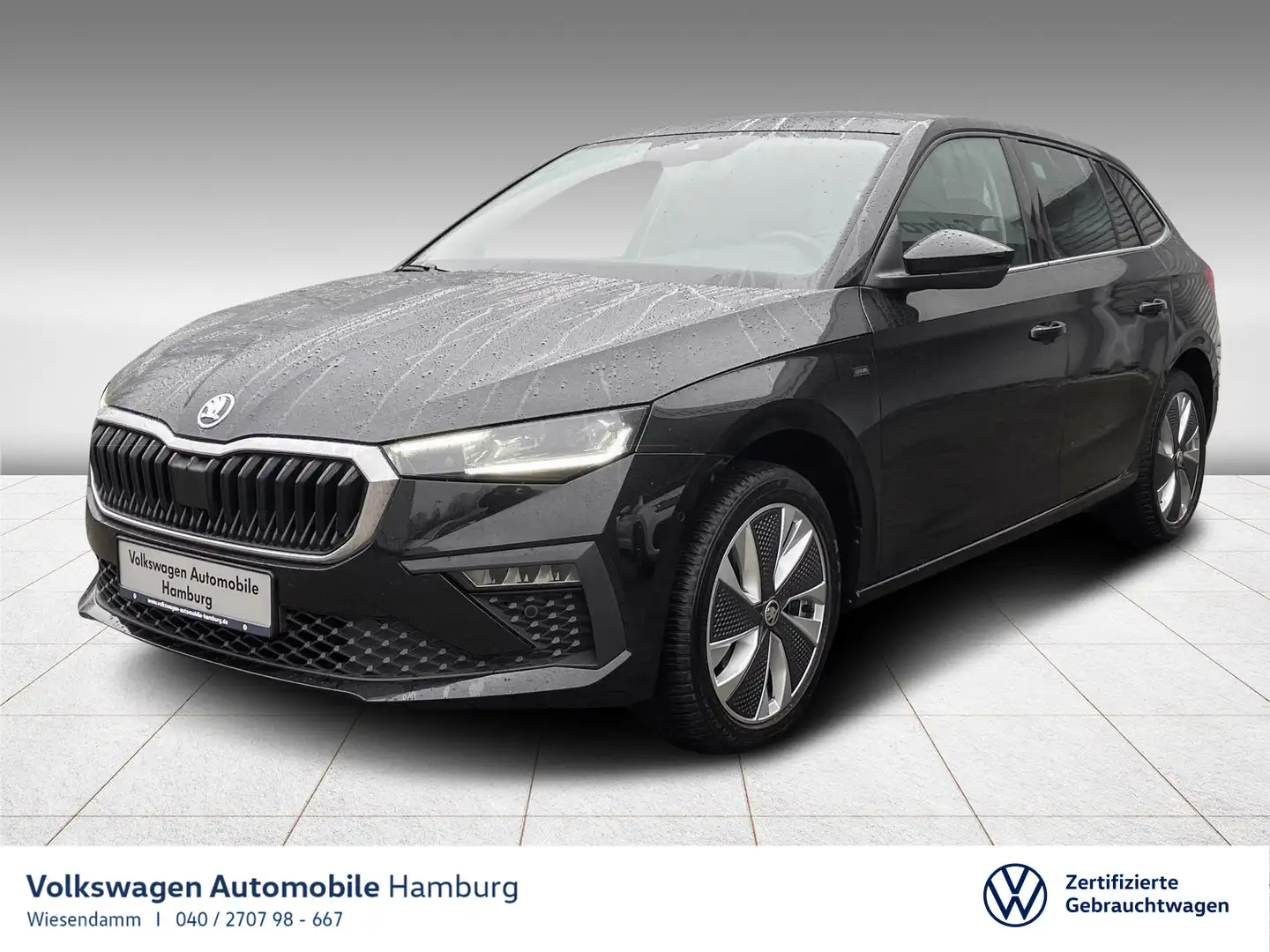 Skoda Scala 1.0 TSI Drive AHK Kamera Klima LED Sitzhzg Schwarz - 1