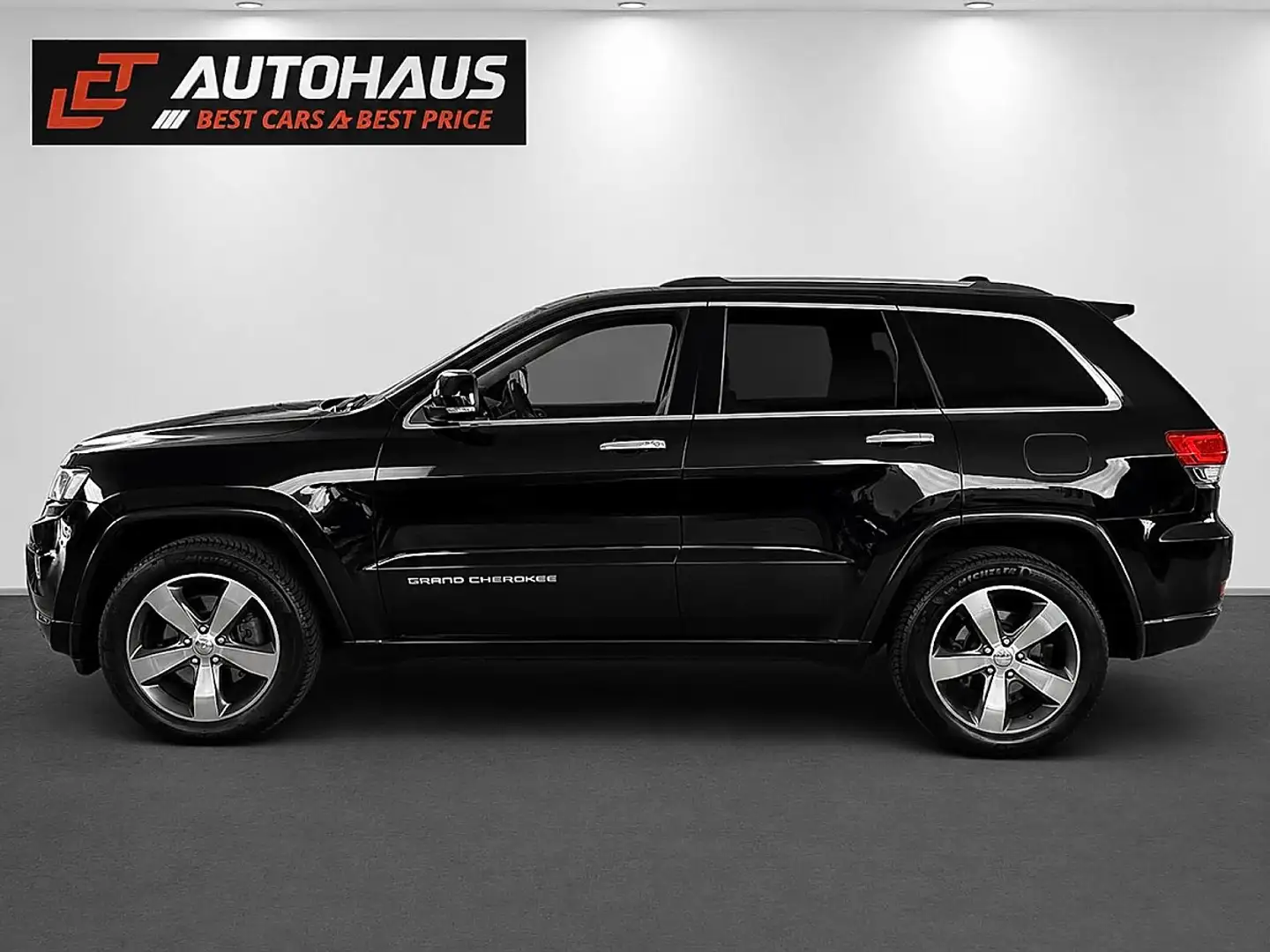 Jeep Grand Cherokee 3,0 V6 CRD Overland | PICKERL BIS 02/2027 | Schwarz - 2