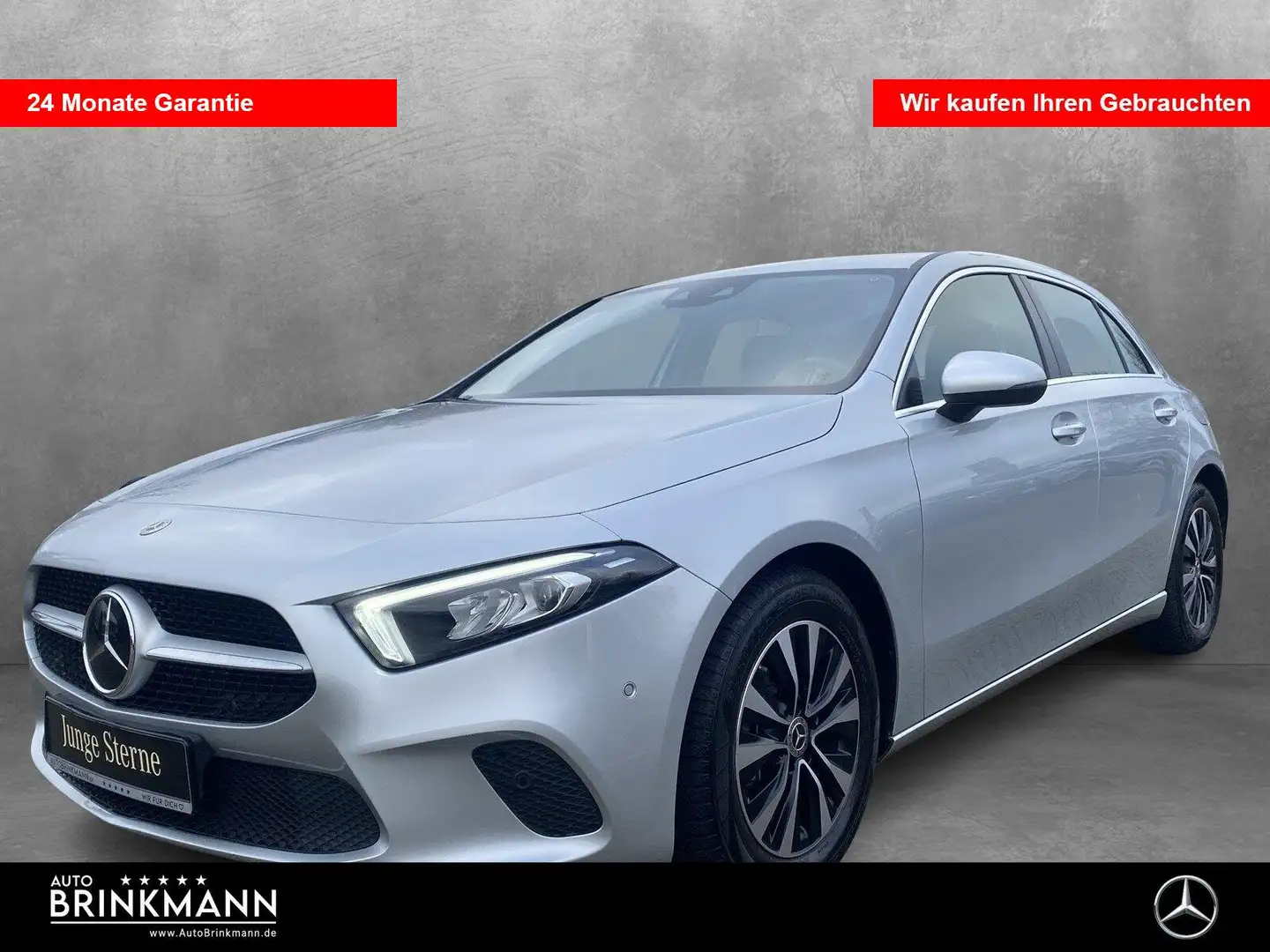 Mercedes-Benz A 200 A 200 d Kompaktlimousine Progressive/LED/SHZ/DPF Silber - 1