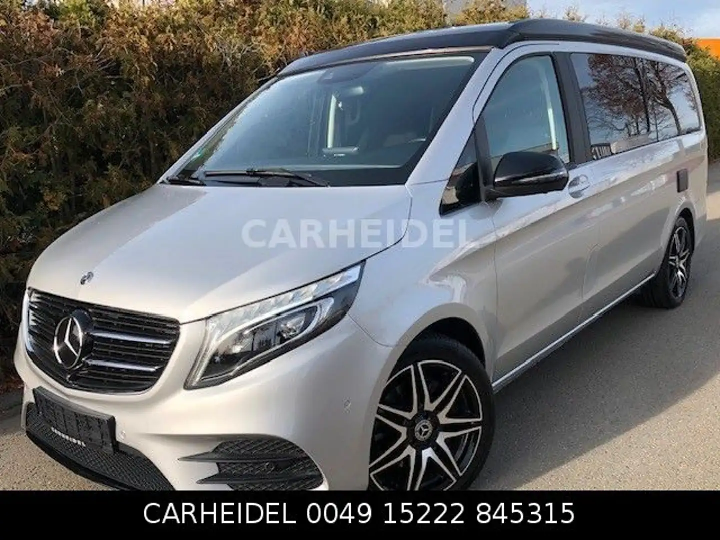 Mercedes-Benz V 250 V250d Marco Polo 4M AMG*Küche*360g*AHK*el.Dach* Silber - 1