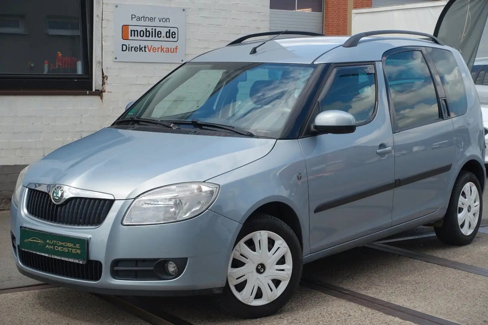 Skoda Roomster Style Plus Edition 1.6*AHK*KLIMA*SHZ*TE Kék - 2