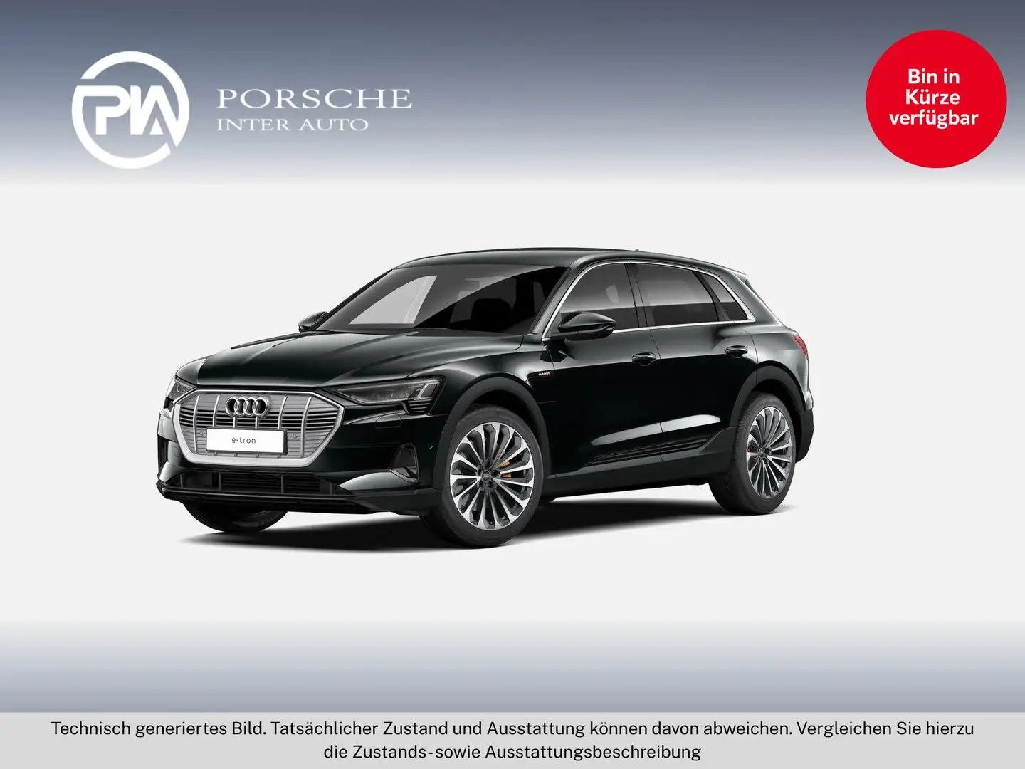 Audi e-tron 55 quattro 300 kW Business Schwarz - 1