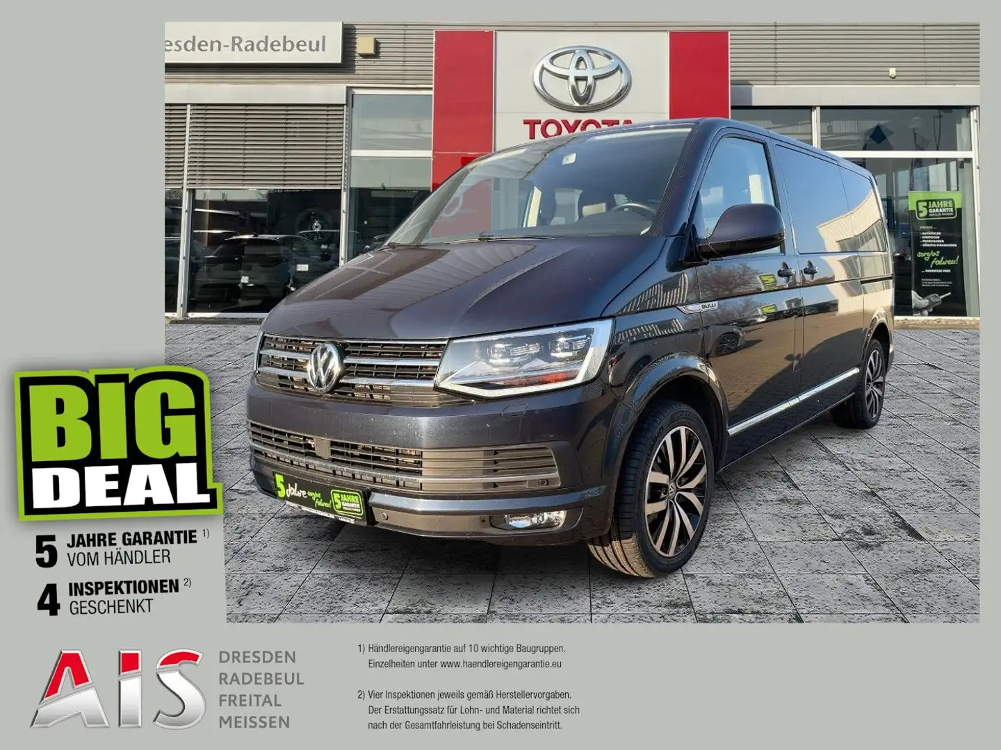 Volkswagen T6 Multivan 2.0 TDI Highline DSG StandHz*AHK*Navi Bleu - 1