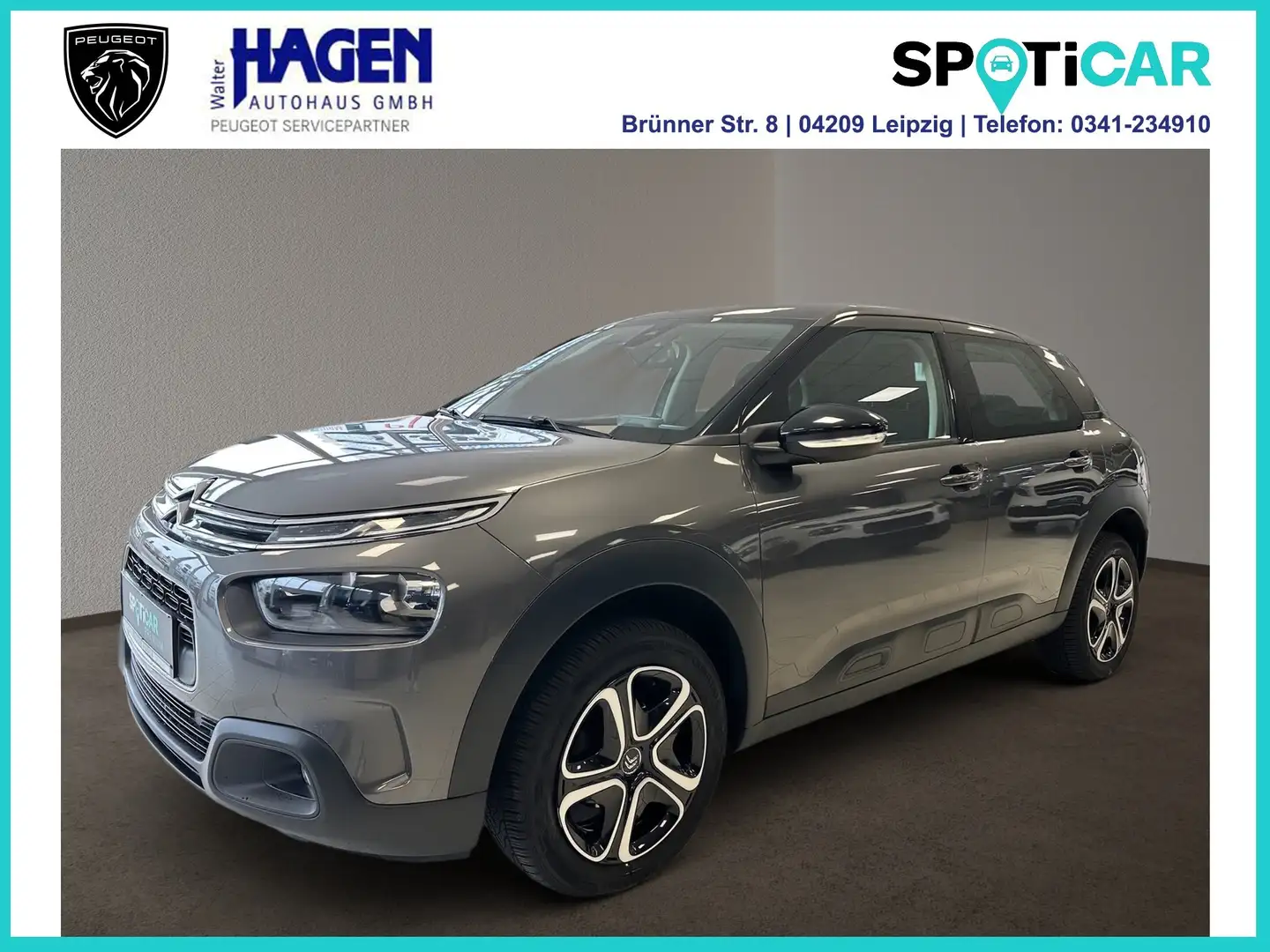 Citroen C4 Cactus Feel 1.2 110 PureTech PDC/SHZ/DAB/Klimaautomatik Grau - 1