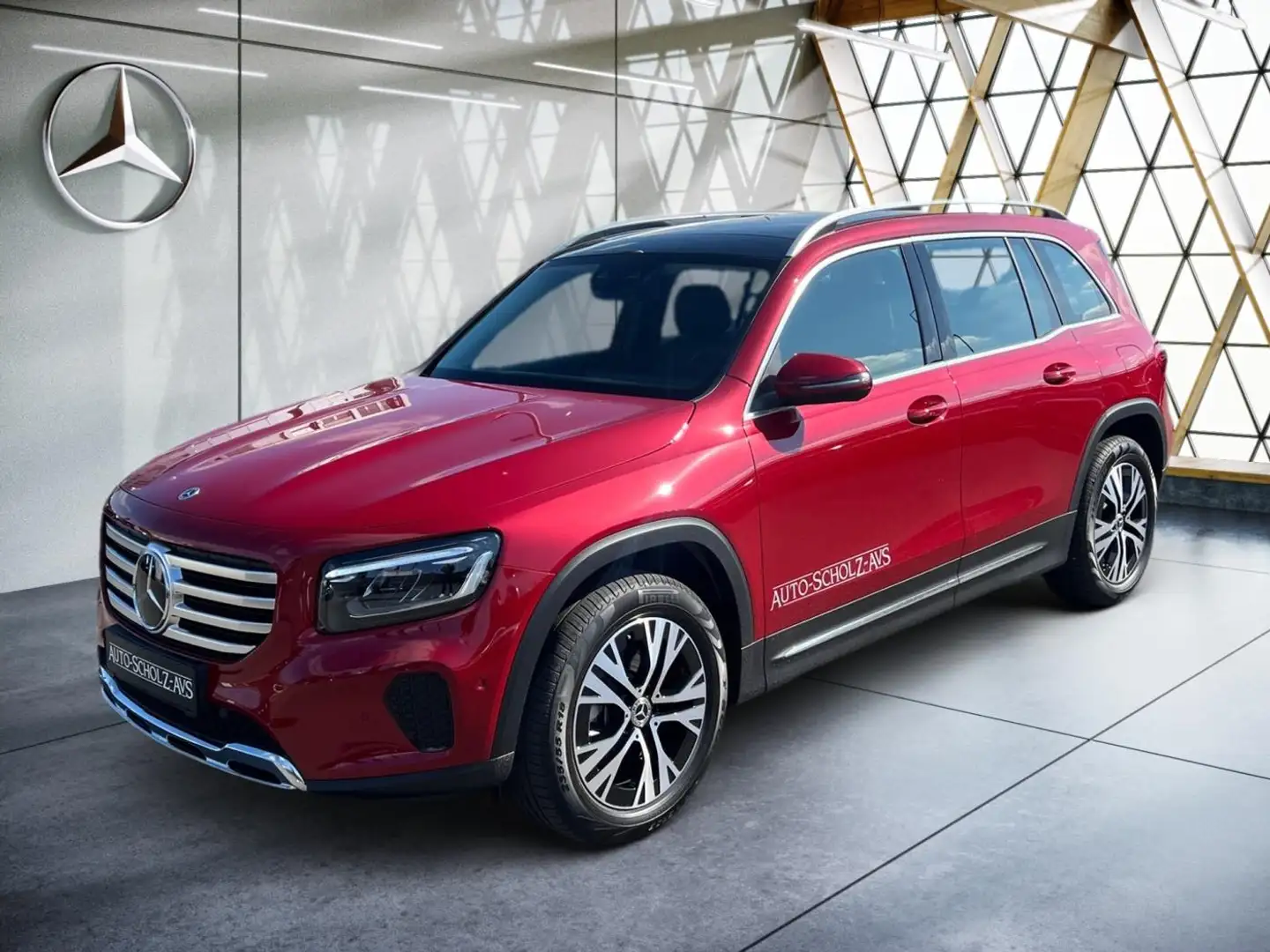 Mercedes-Benz GLB 200 Progressive Pano*KAM*LenkradHz*Easy-Pack Piros - 2