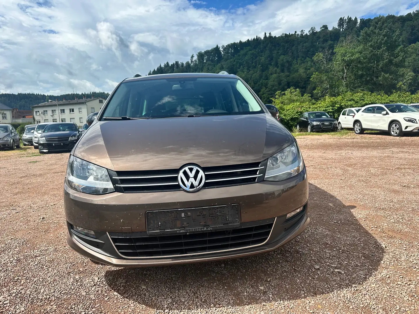 Volkswagen Sharan Match BMT*7-Sitzer*89.000 km* Marrón - 2