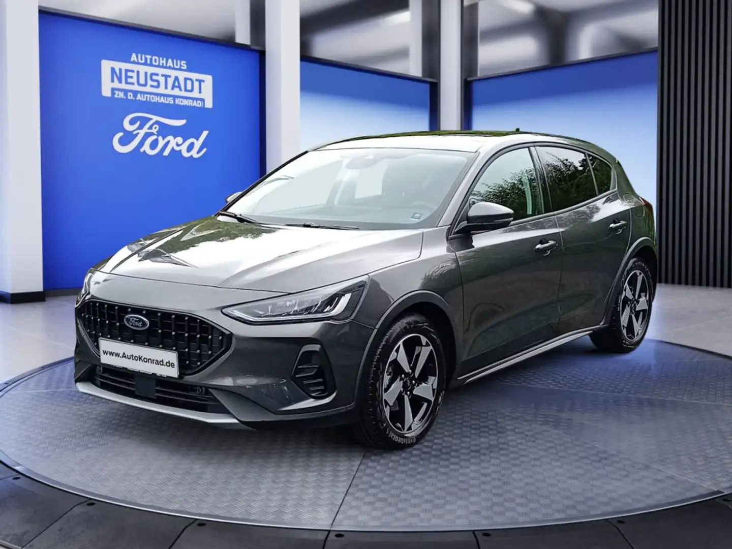 Ford Focus 1.0 MHEV Aut. ACTIVE X *FahrAs.Pk*PanoDach*B&O* Gris - 1