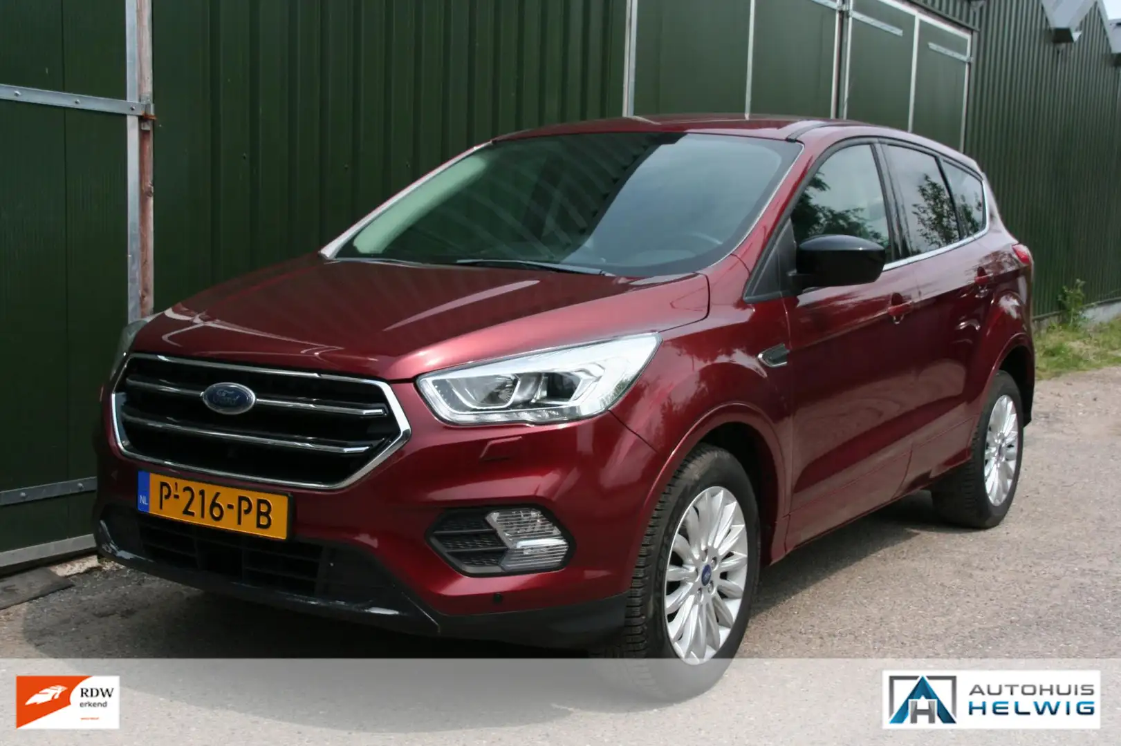 Ford Kuga 1.6 ECOBOOST 182 PK AWD AUTOMAAT Rood - 1