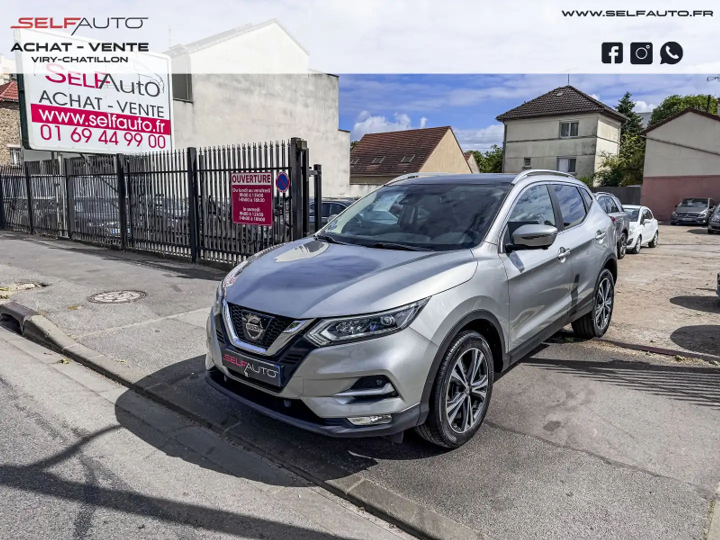 Nissan Qashqai 1.2 DIG-T 115CH N-CONNECTA Gris - 1