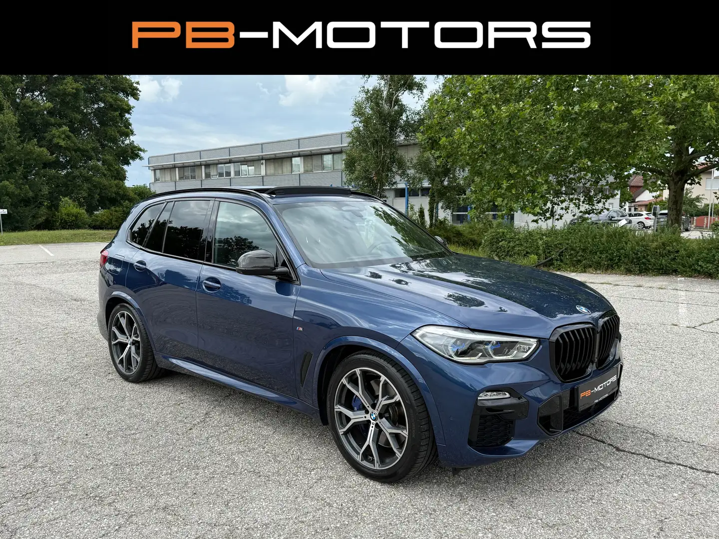 BMW X5 xDrive 30d M Sport 21" Laser Panorama SKY Lounge Blau - 1