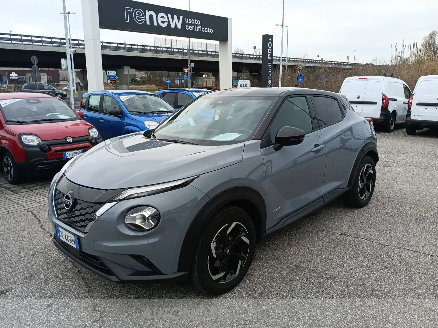Nissan Juke 1.6 hev n-connecta Gris - 1