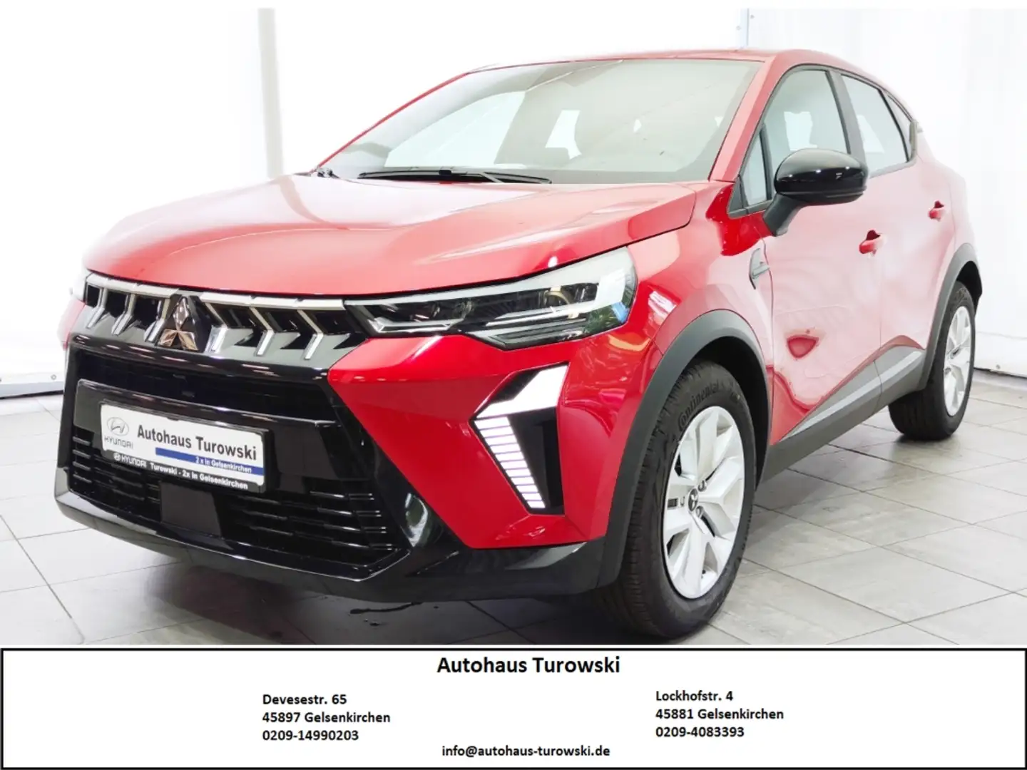Mitsubishi ASX 1.3 Aut. Apple LED Kamera Keyless KlimaAT Digitale Rot - 1