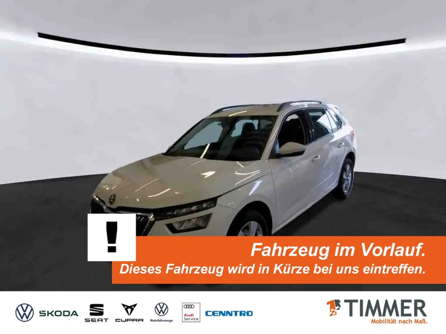 Skoda Kamiq 1.0 TSI *LED *SHZ *VORB AHK *PDC *TEMPO * Weiß - 1