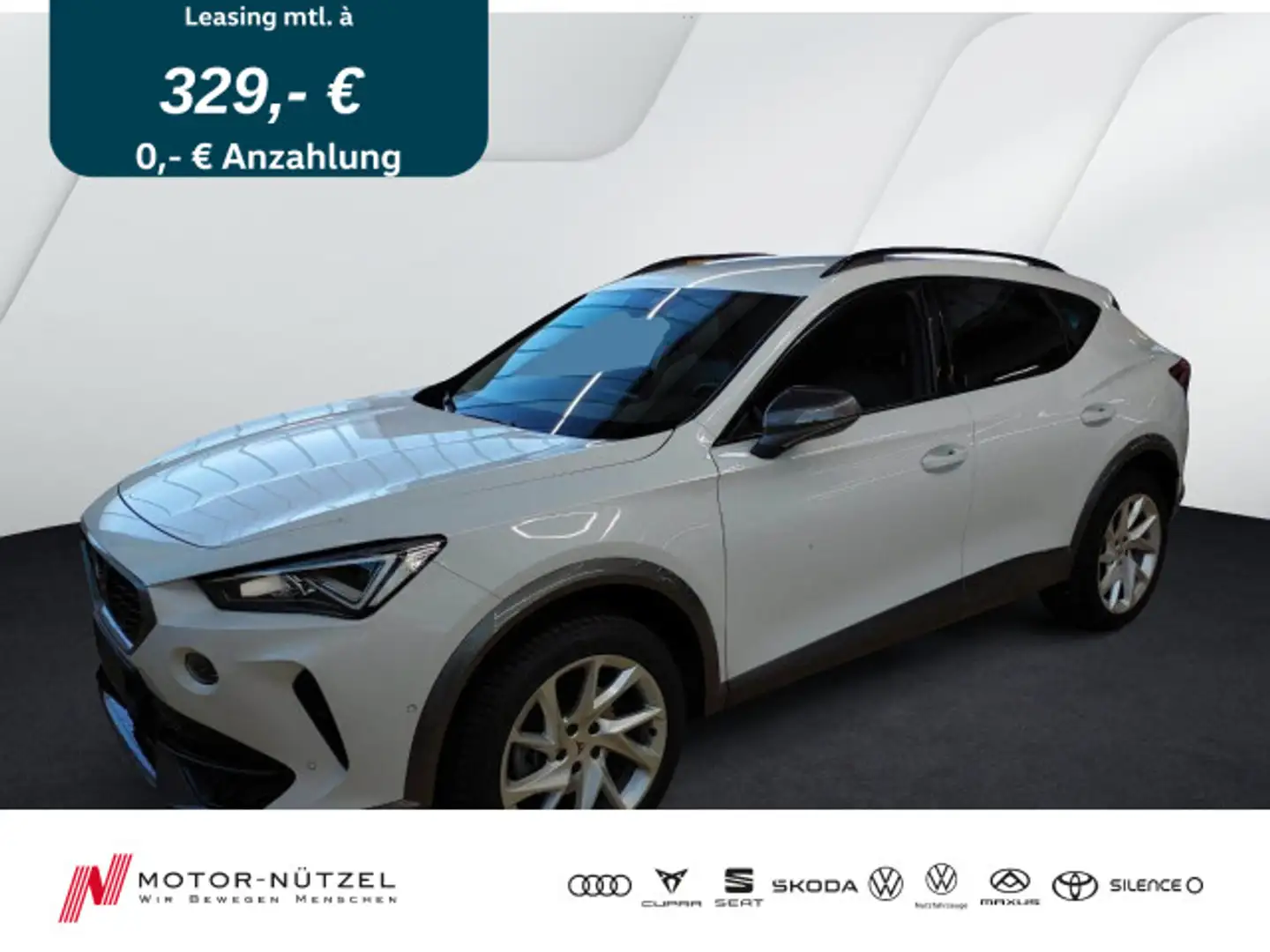 CUPRA Formentor 2.0 TSI DSG 4DRIVE LED+NAVI+KAMERA+ACC Weiß - 1