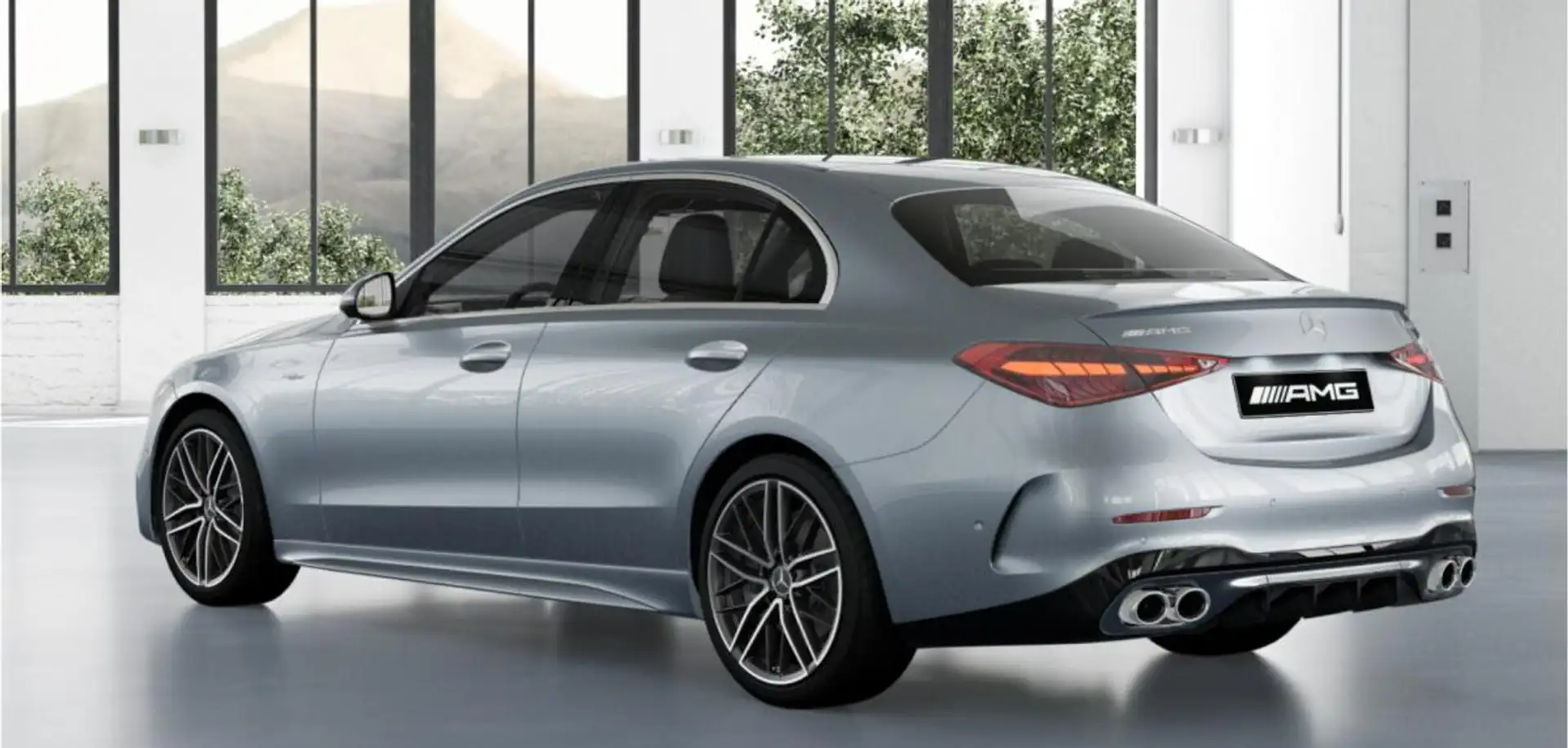 Mercedes-Benz C 43 AMG 4MATIC Limousine Silber - 2